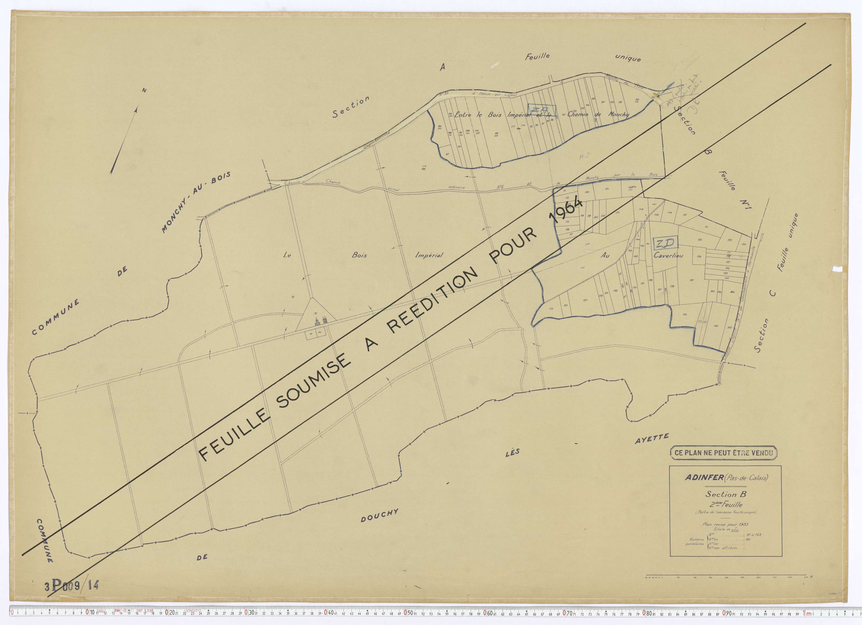 Adinfer - Section B, feuille 2.