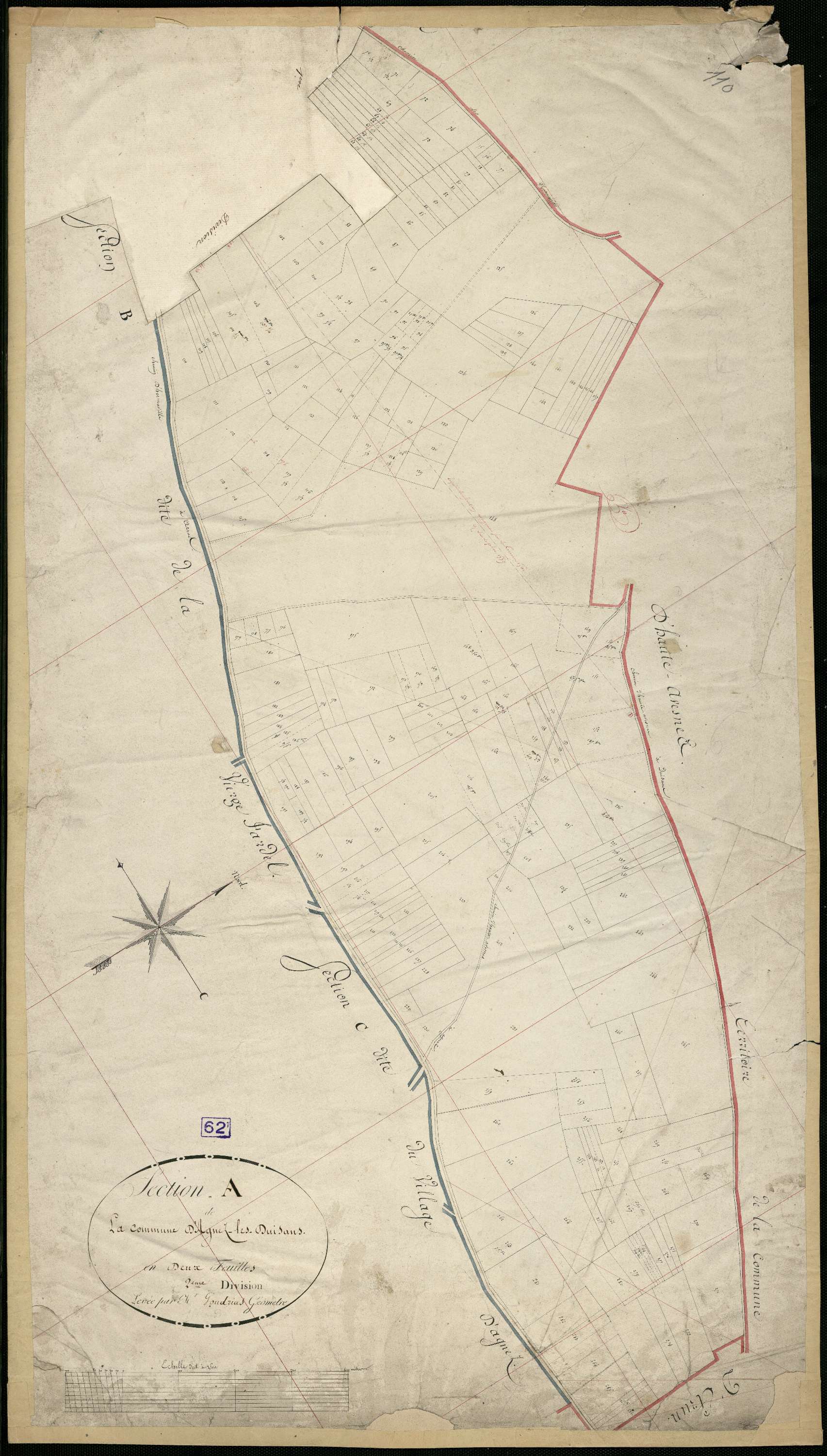 Agnez-lès-Duisans - Section A, 2e feuille