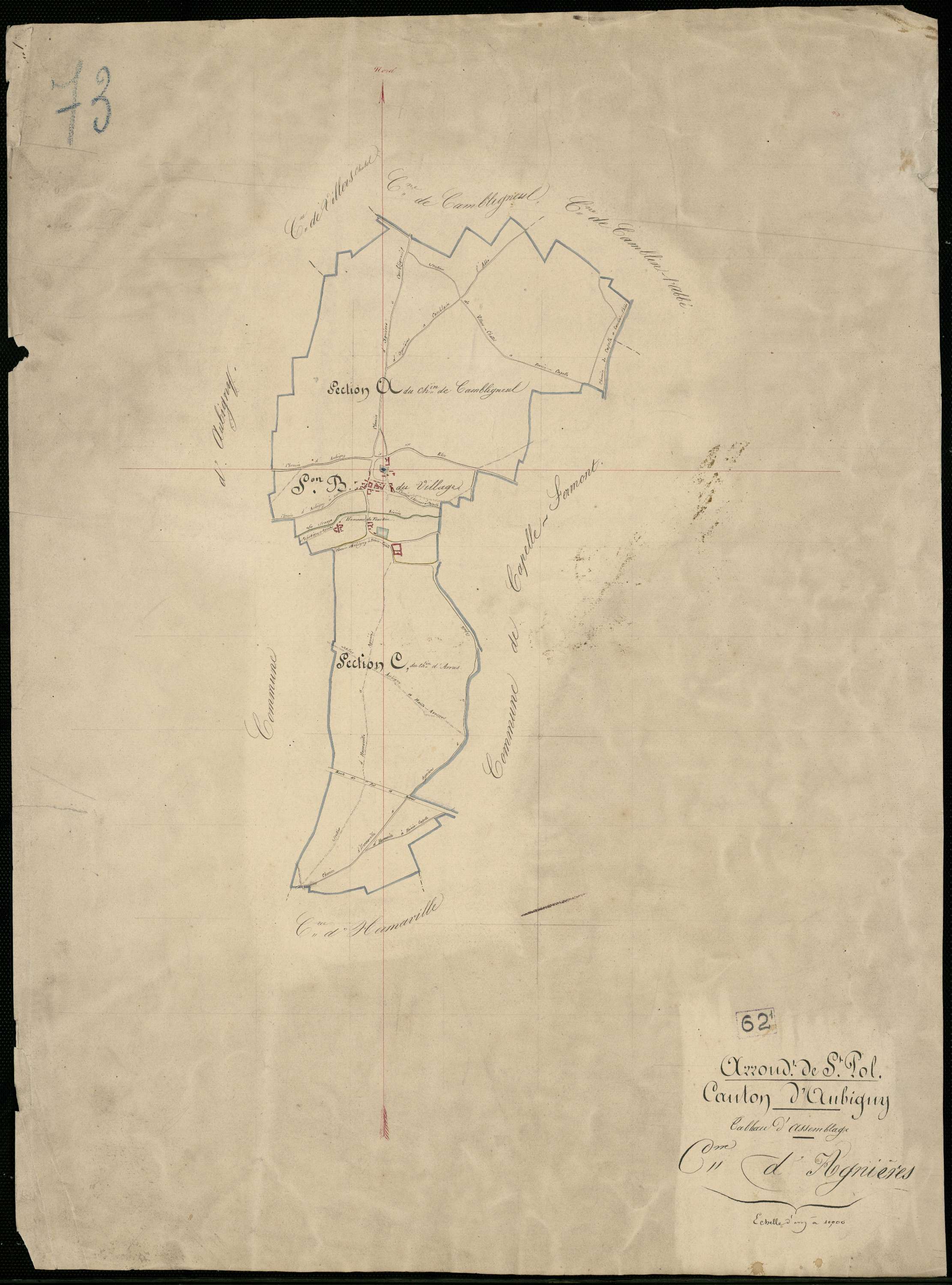 Agnières - Tableau d'assemblage