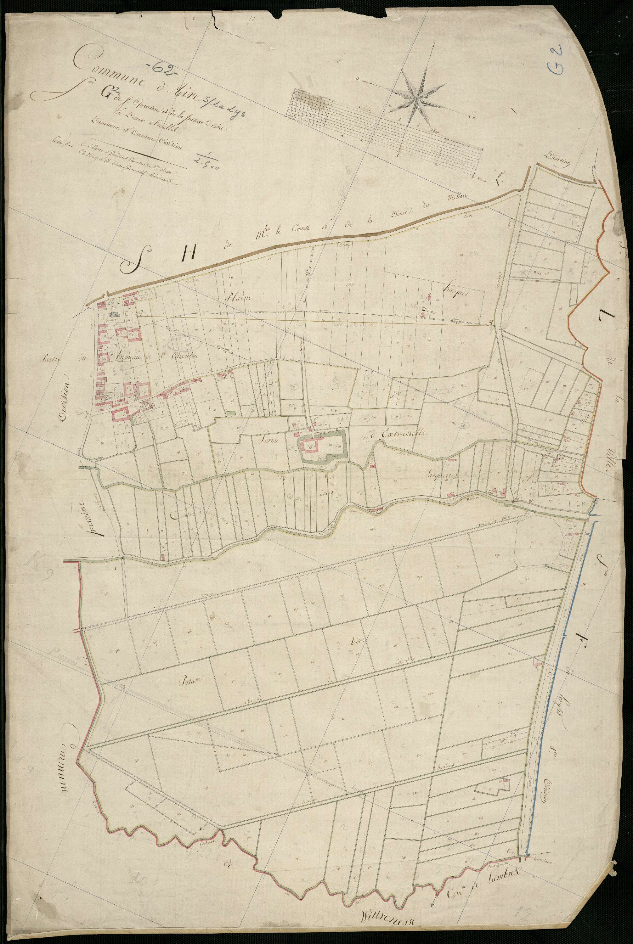 Aire-sur-la-Lys - Section G, 2e feuille