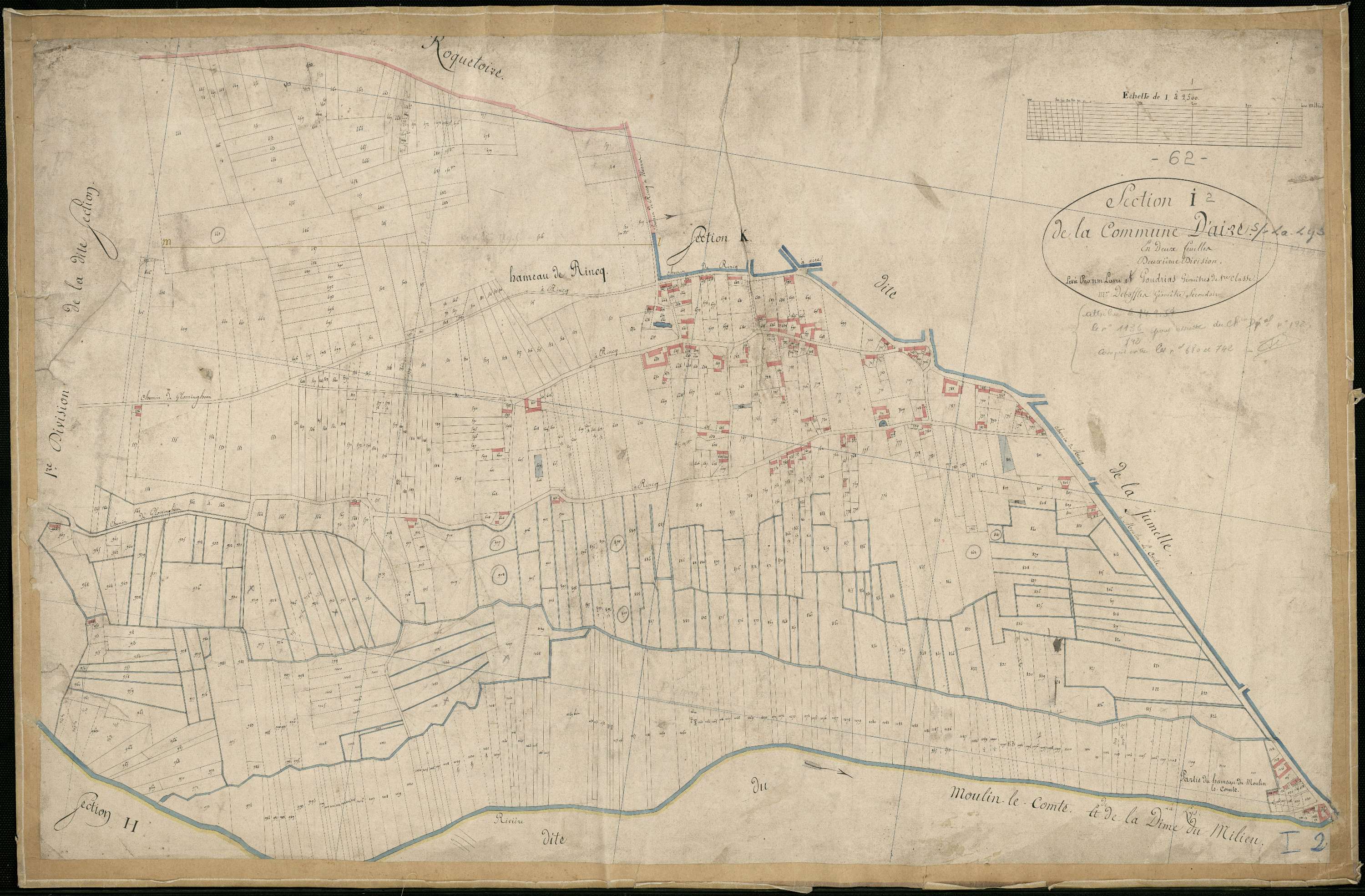 Aire-sur-la-Lys - Section I, 2e feuille