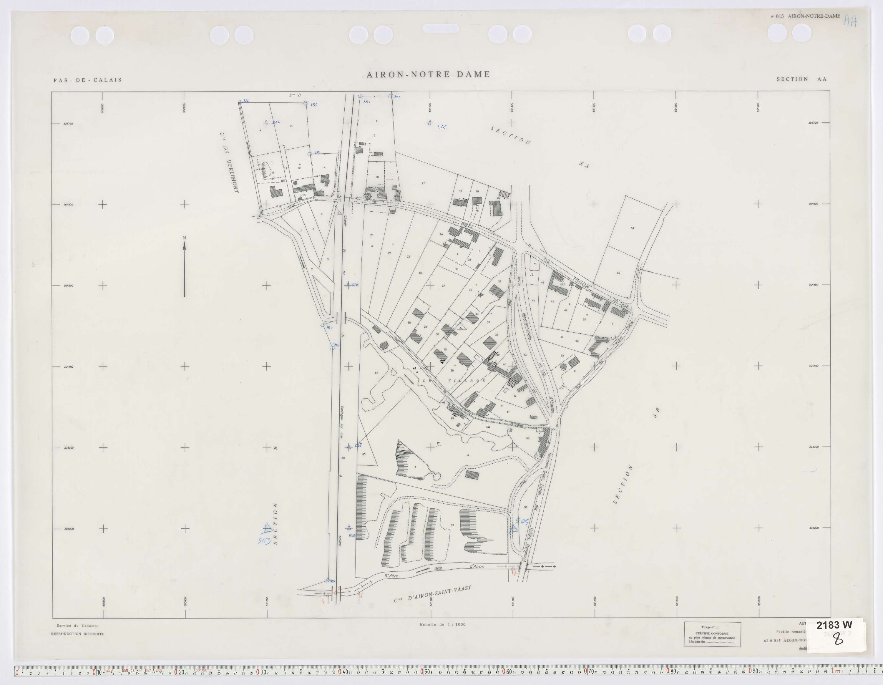 Airon-Notre-Dame - Section AA.