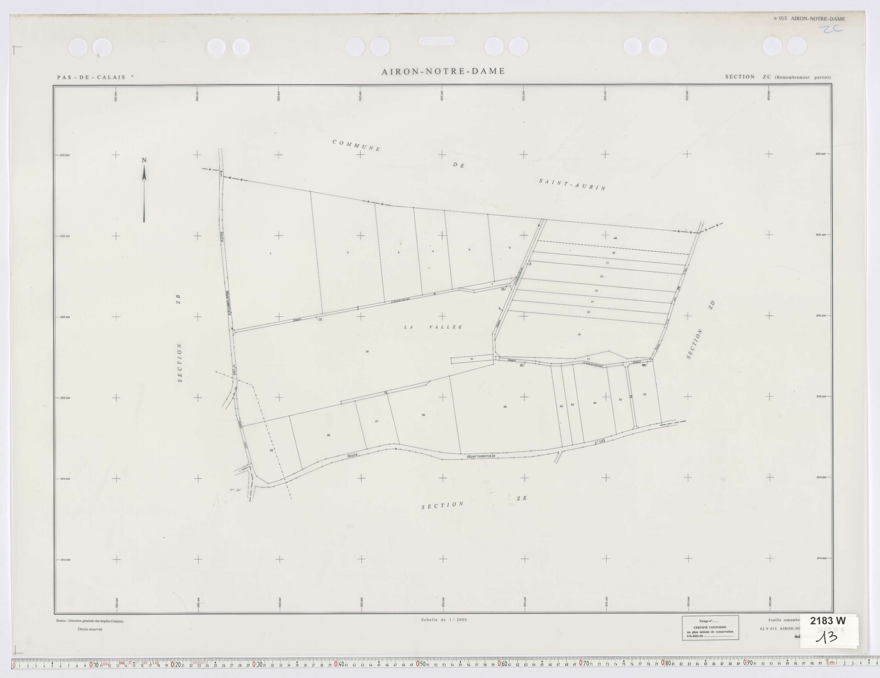 Airon-Notre-Dame - Section ZC.