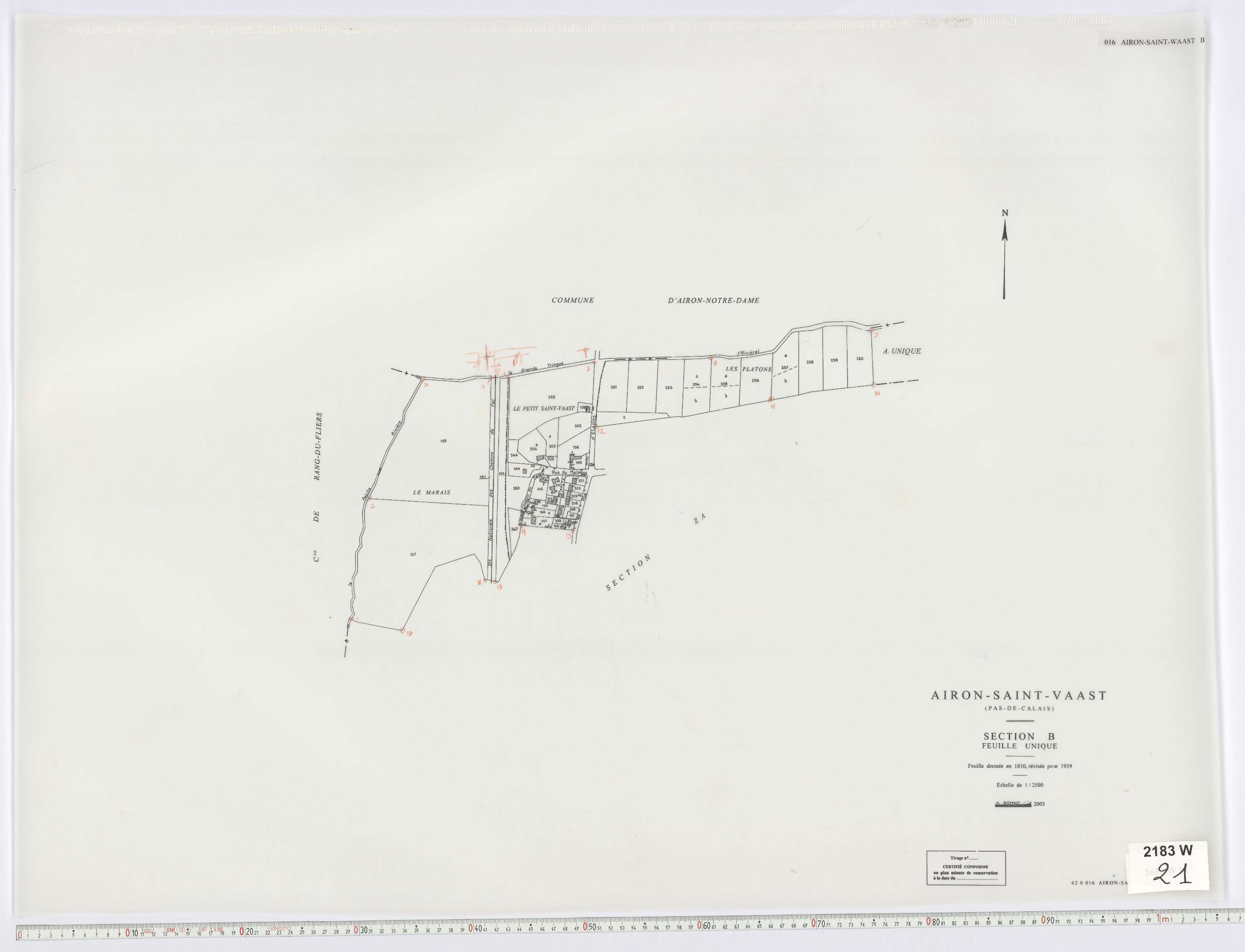 Airon-Saint-Vaast - Section B.