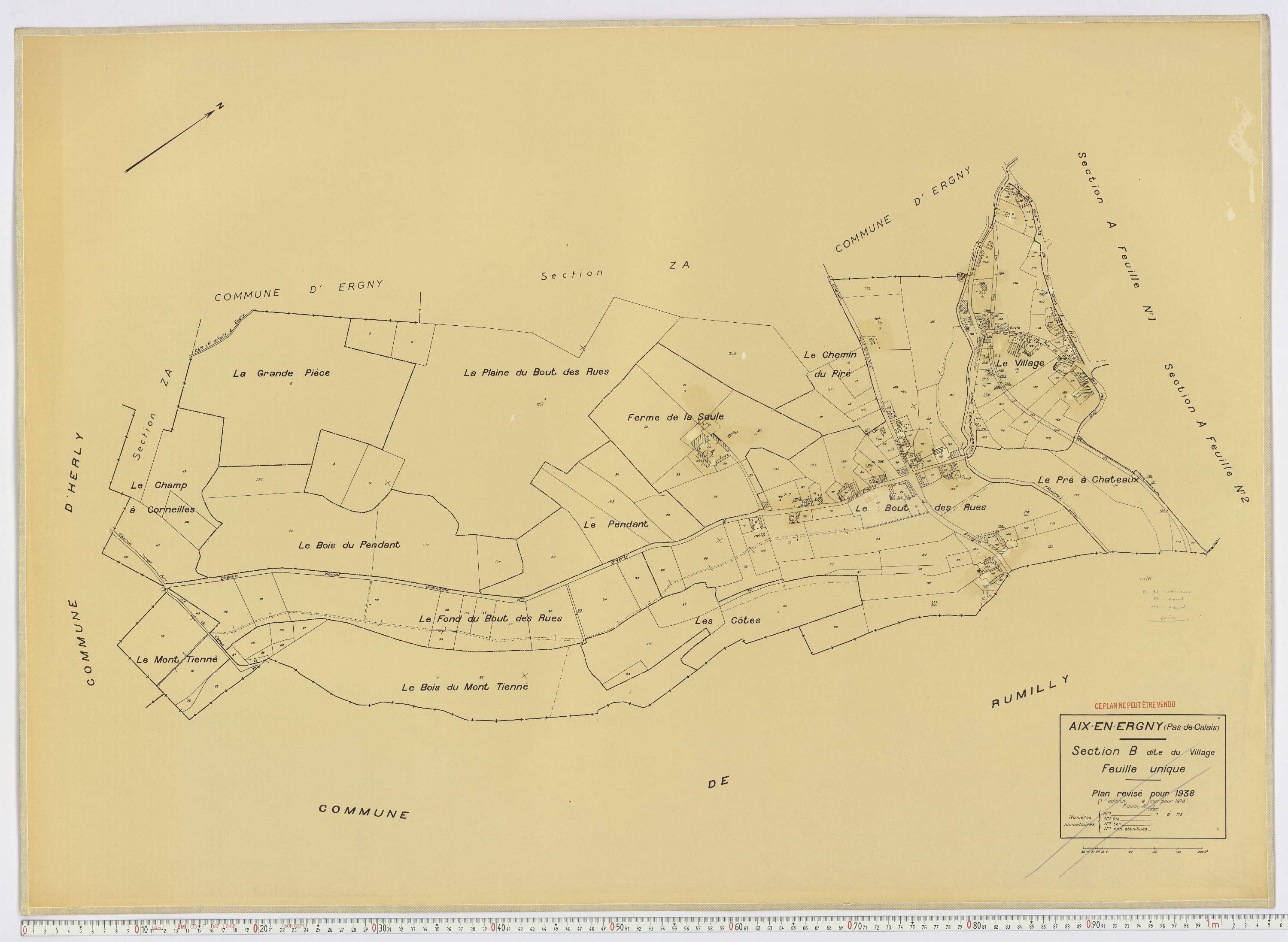 Aix-en-Ergny - Section B.