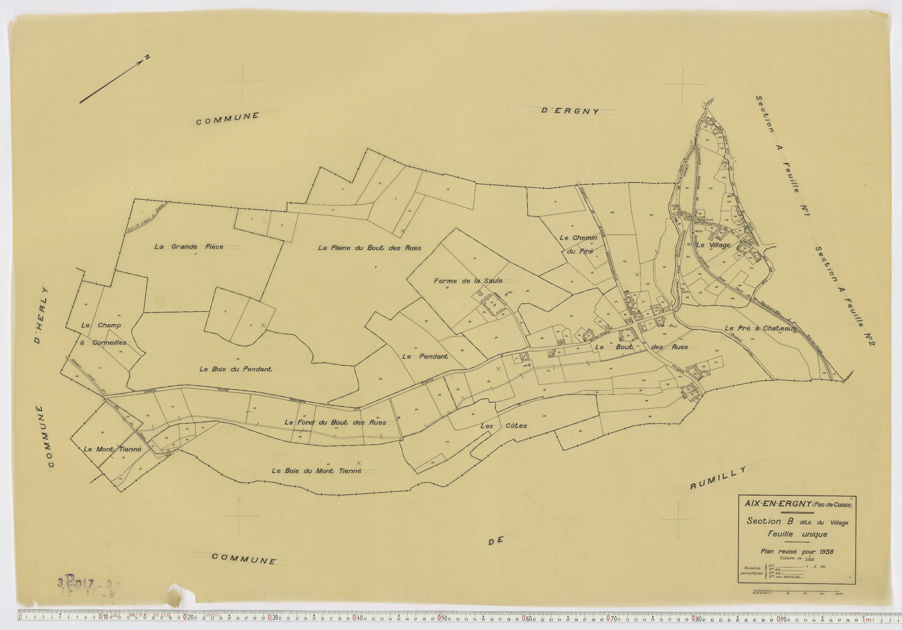 Aix-en-Ergny - Section B.