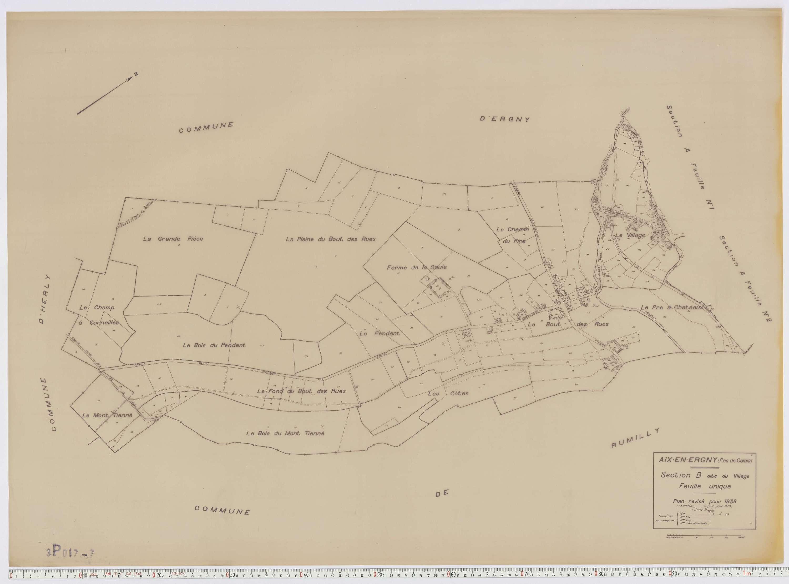 Aix-en-Ergny - Section B.