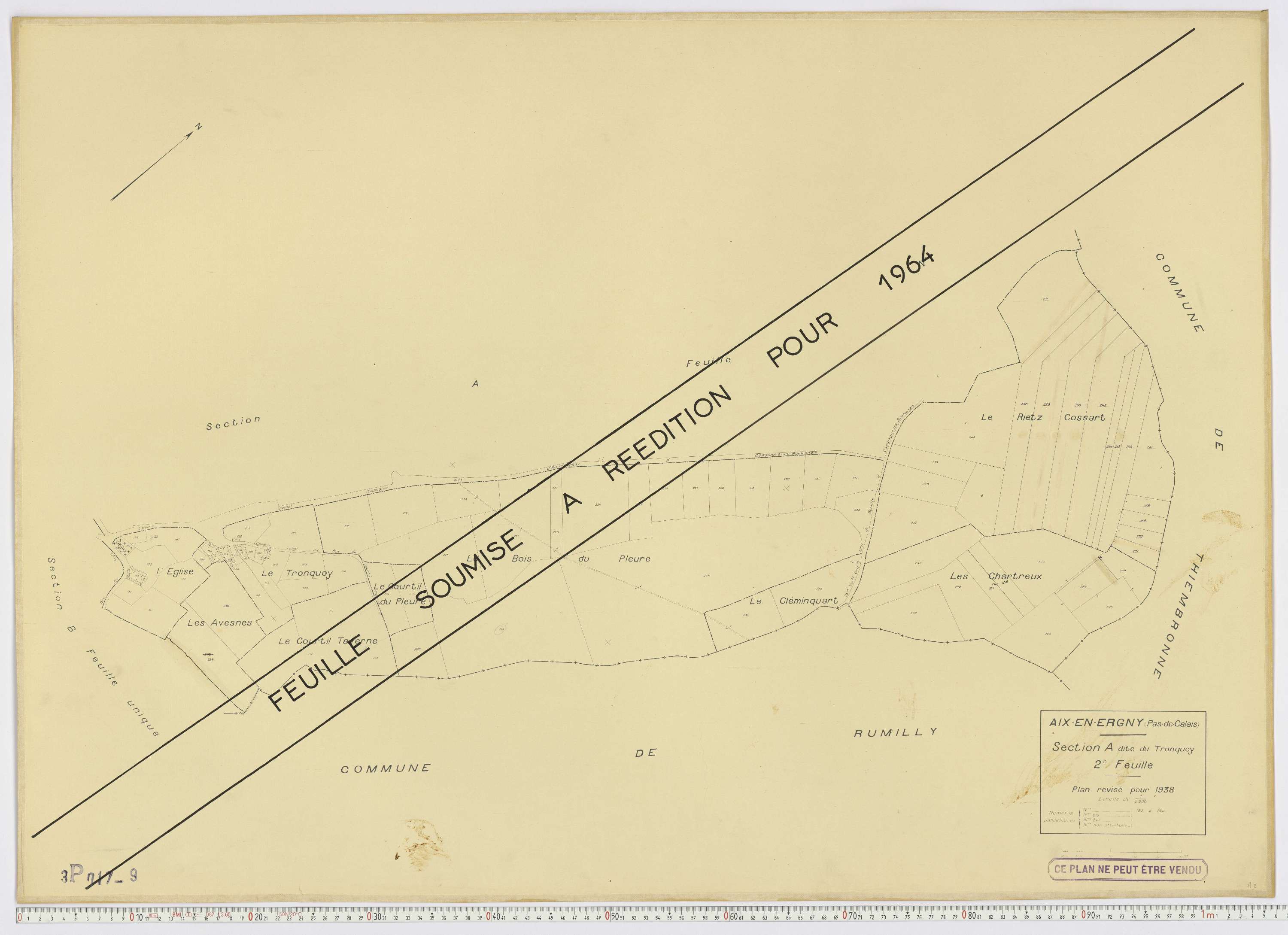 Aix-en-Ergny - Section A, feuille 2.