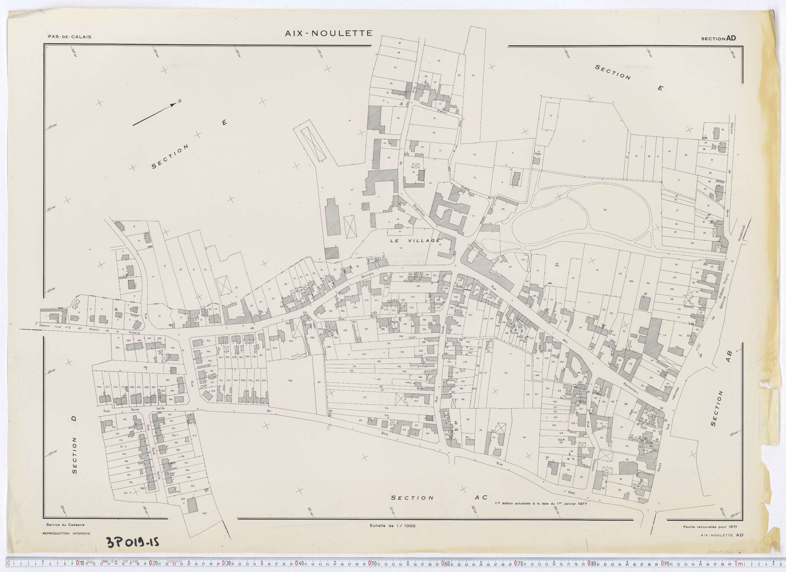 Aix-Noulette - Section AD.