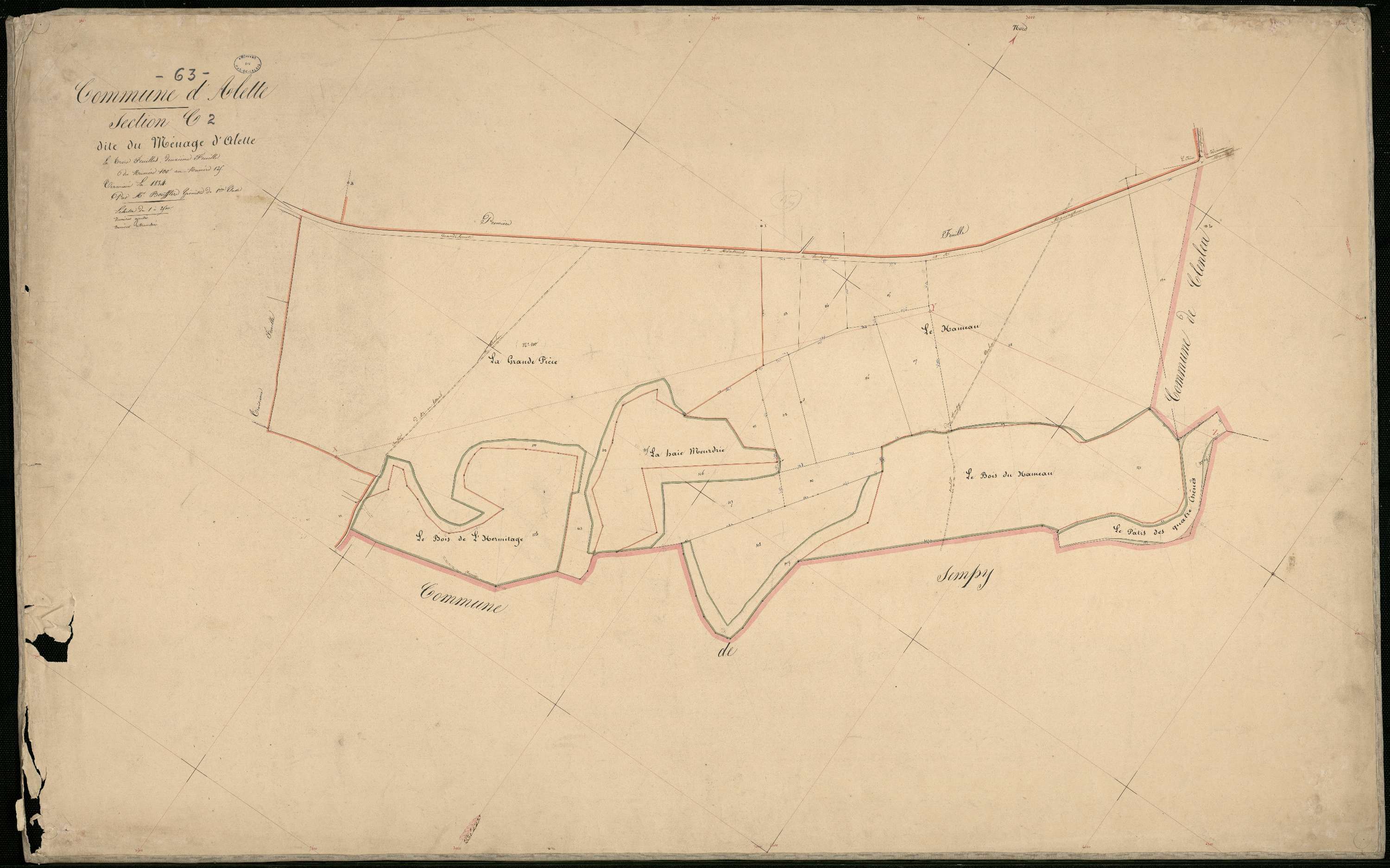 Alette - Section C, 2e feuille