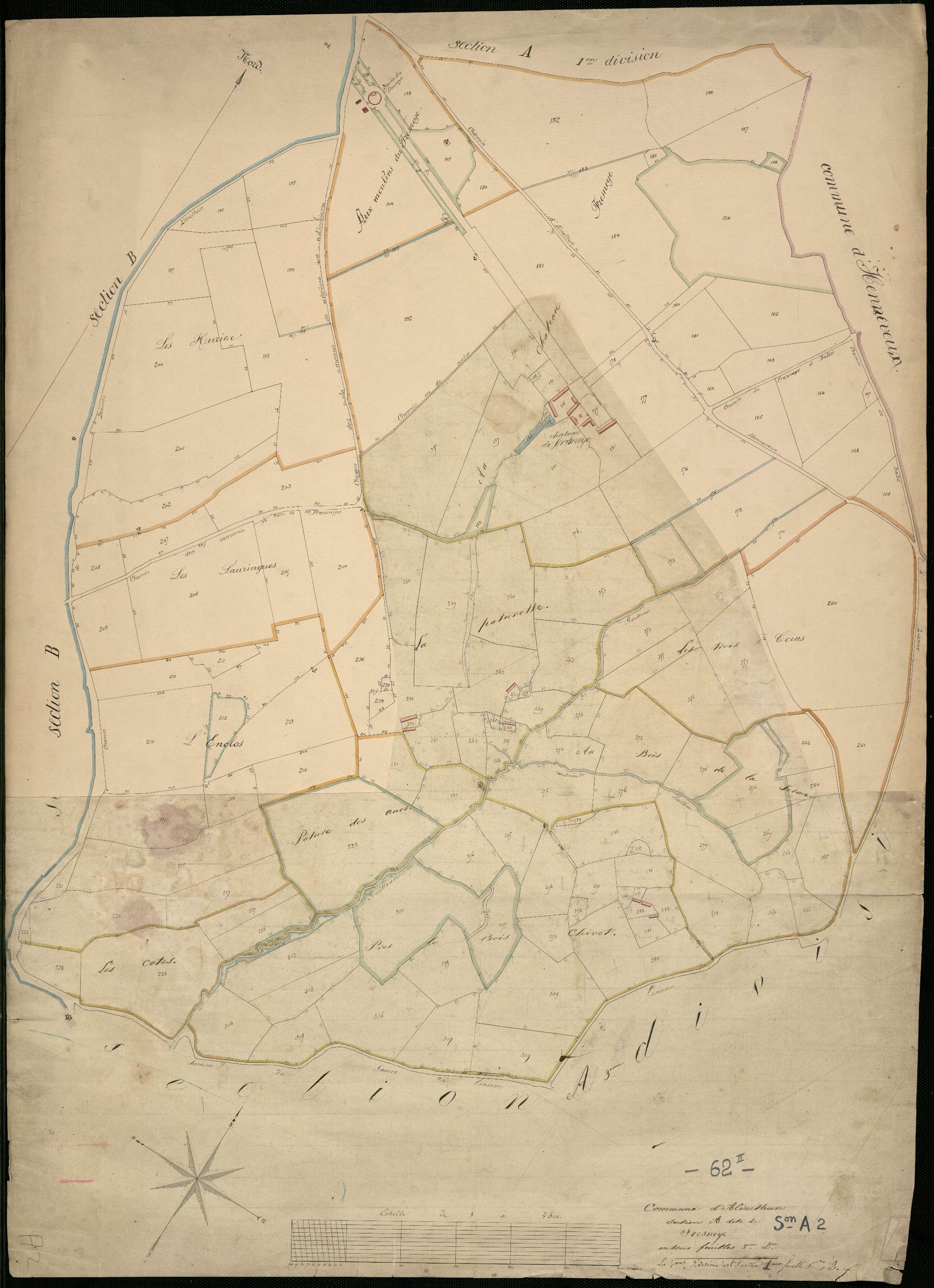 Alincthun - Section A, 2e feuille