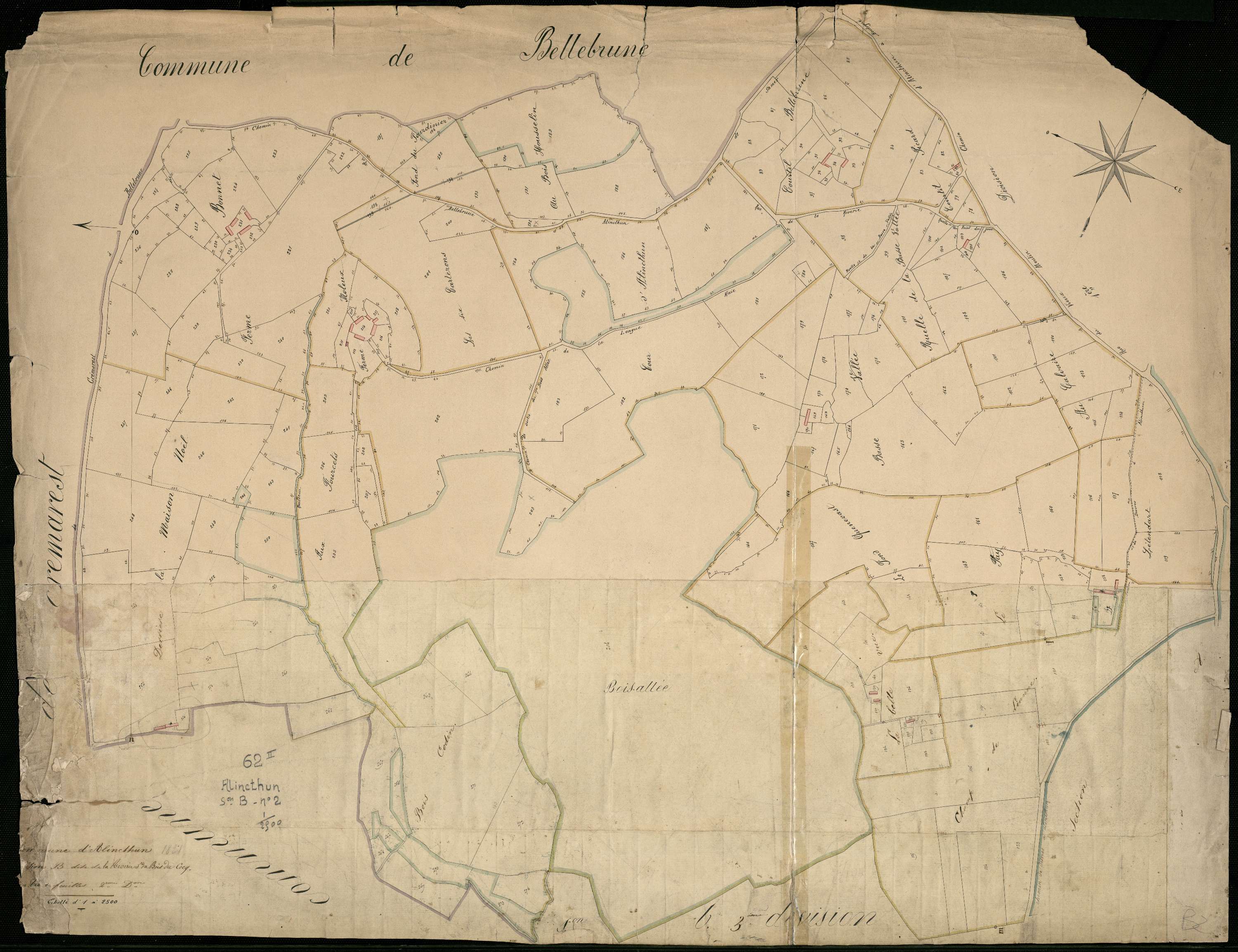Alincthun - Section B, 2e feuille
