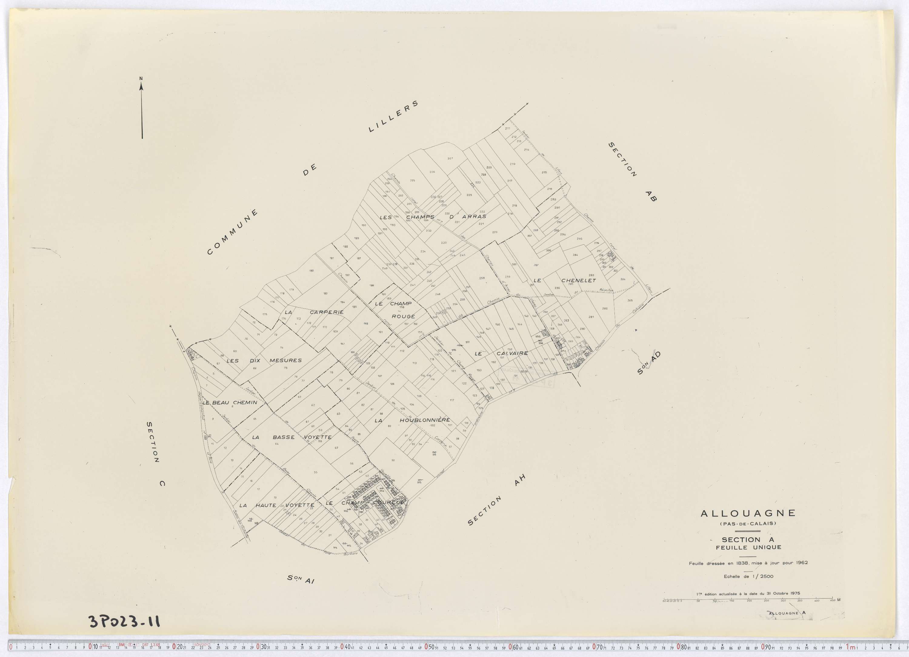 Allouagne - Section A.
