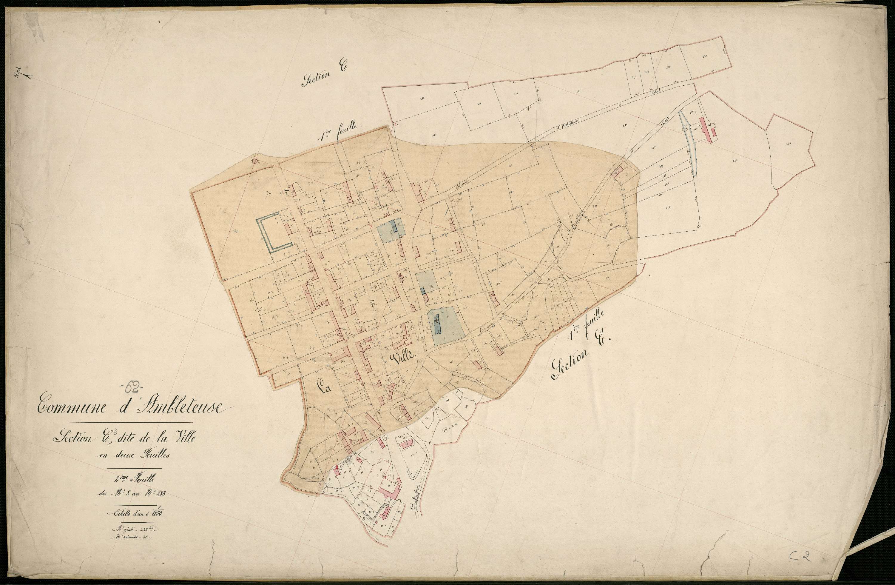 Ambleteuse - Section C, 2e feuille