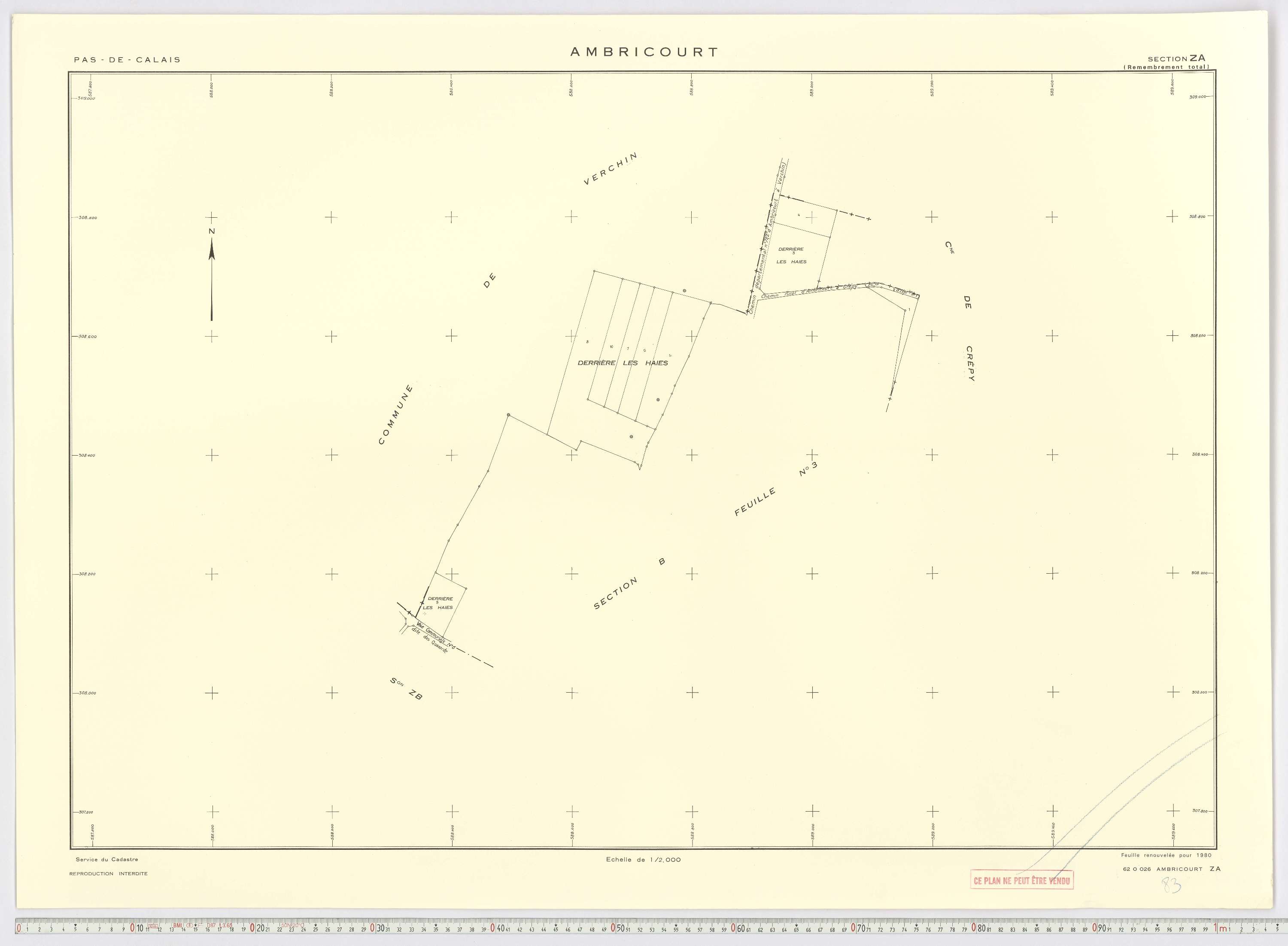 Ambricourt - Section ZA.