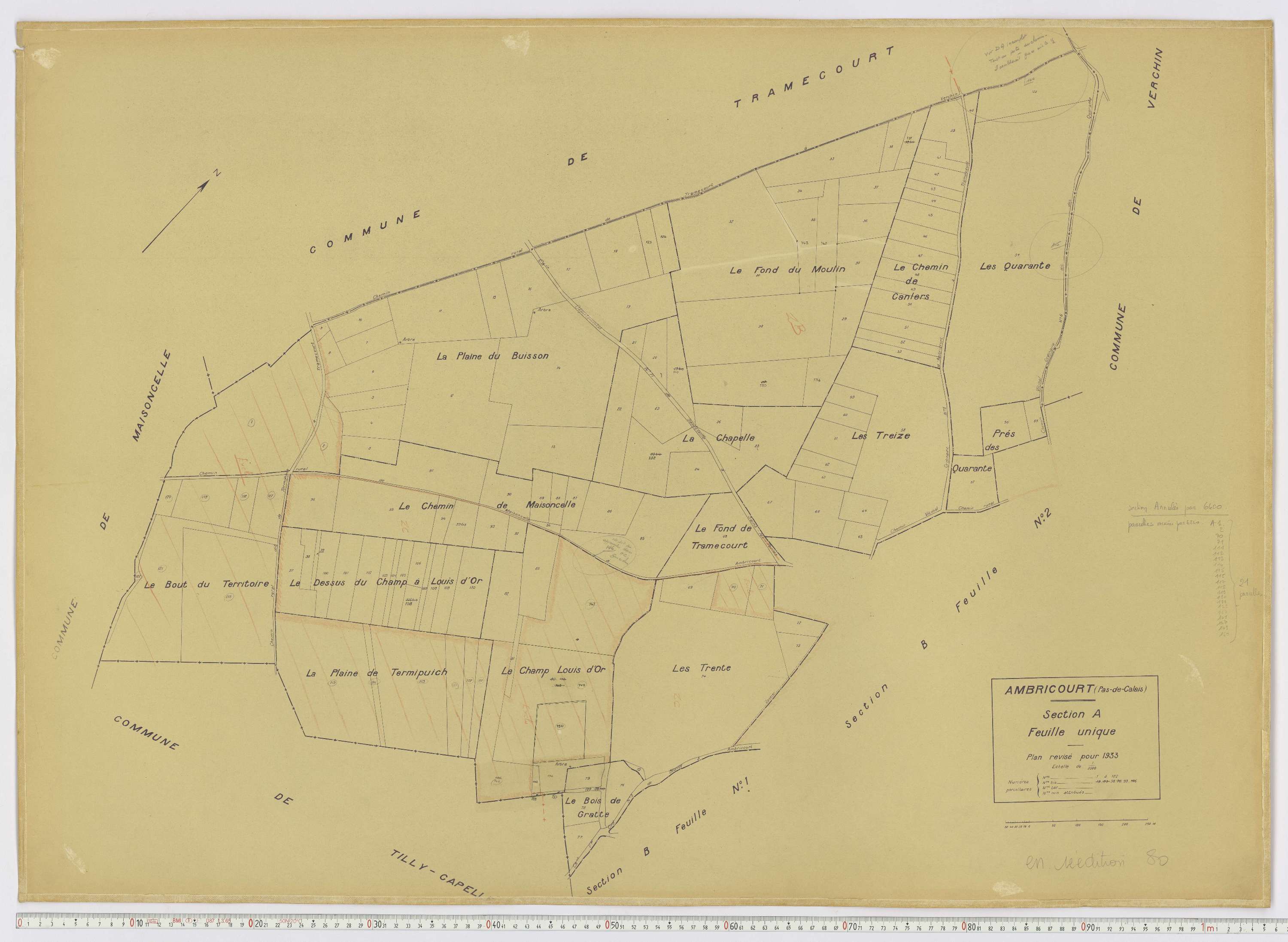 Ambricourt - Section A.