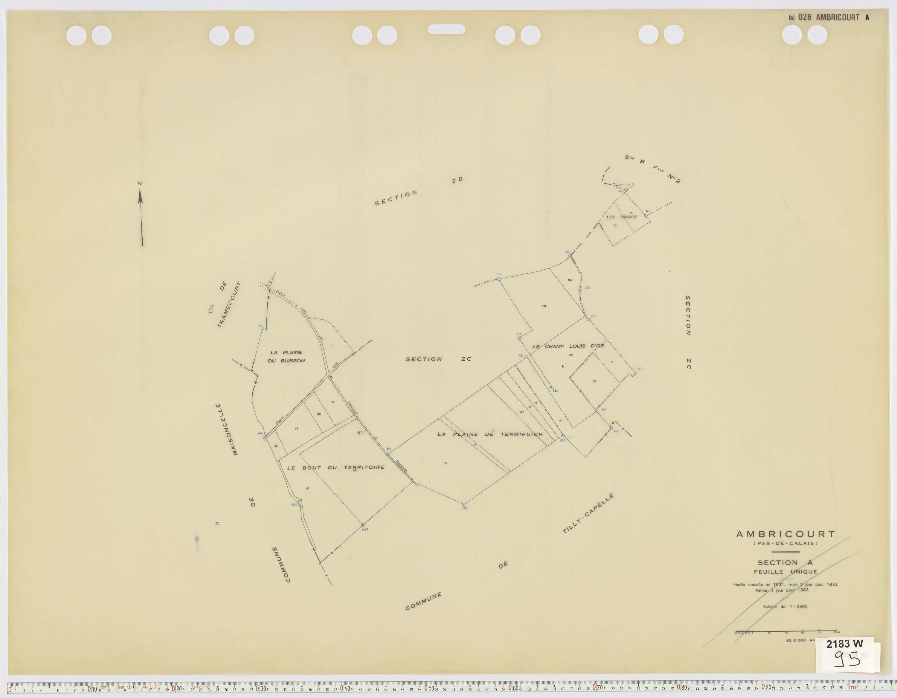 Ambricourt - Section A.