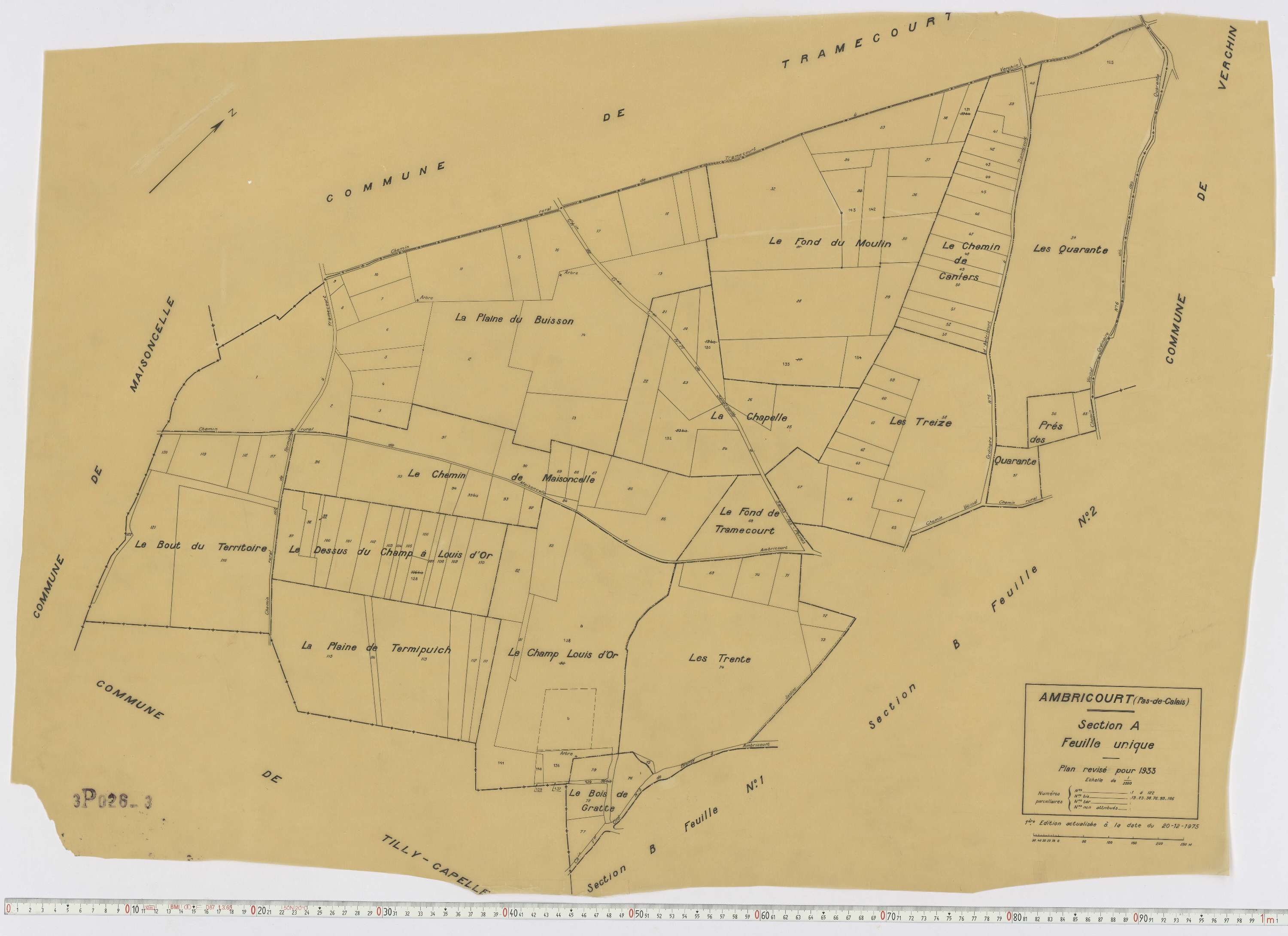 Ambricourt - Section A.