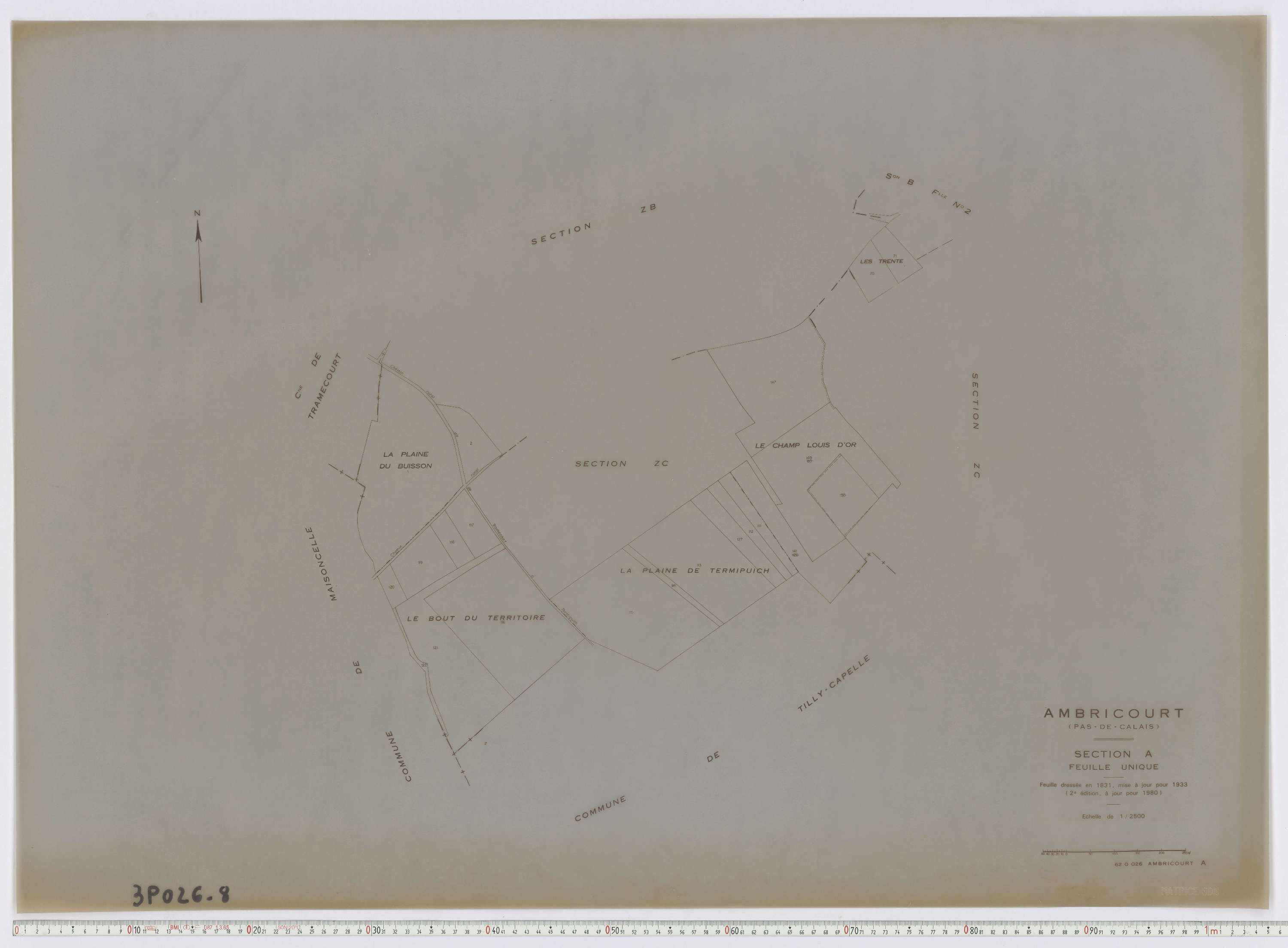 Ambricourt - Section A.