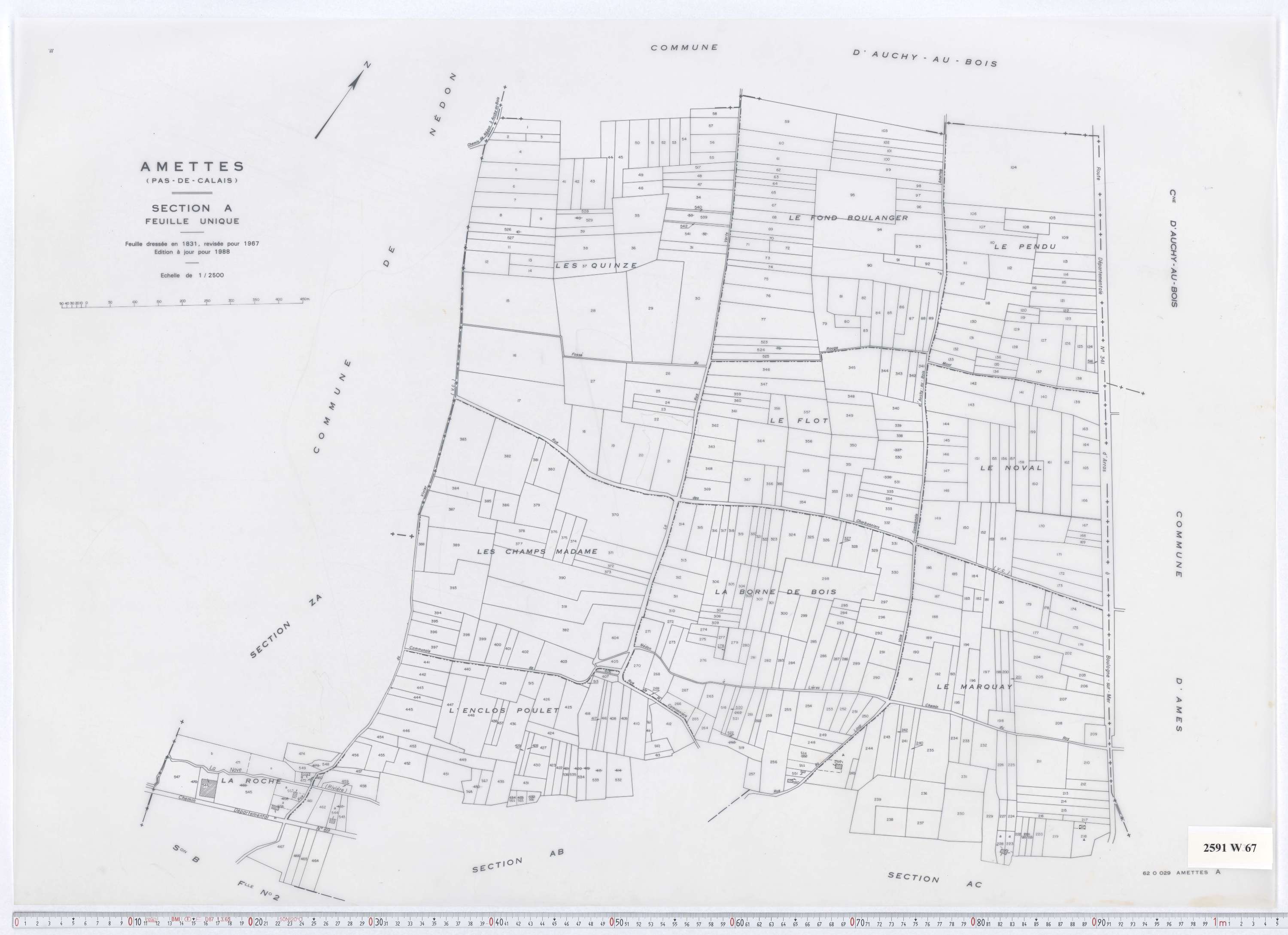Amettes - Section A.