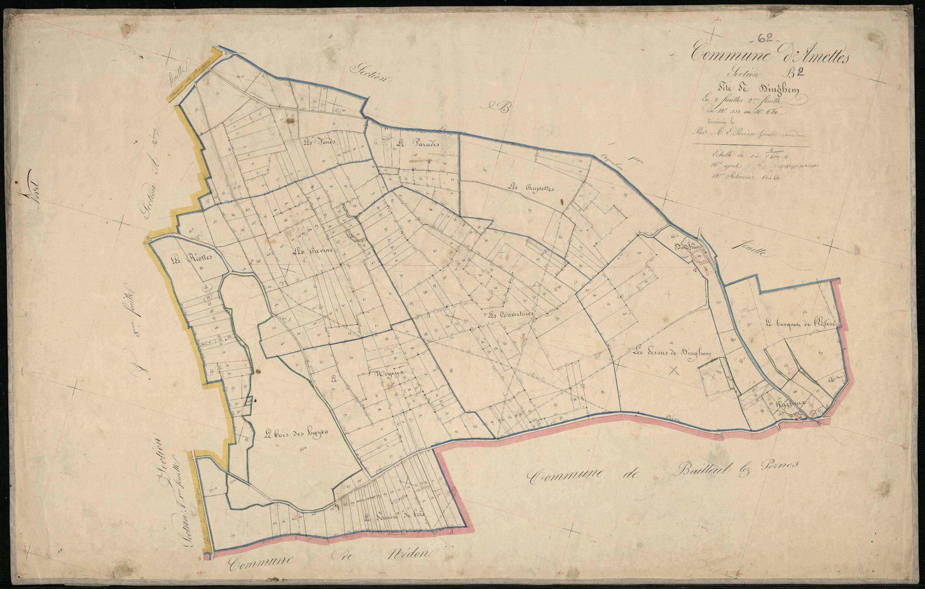 Amettes - Section B, 2e feuille