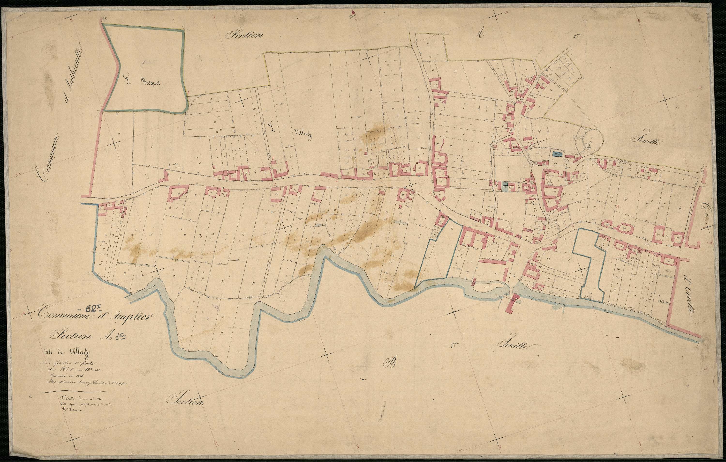 Amplier - Section A, 1re feuille