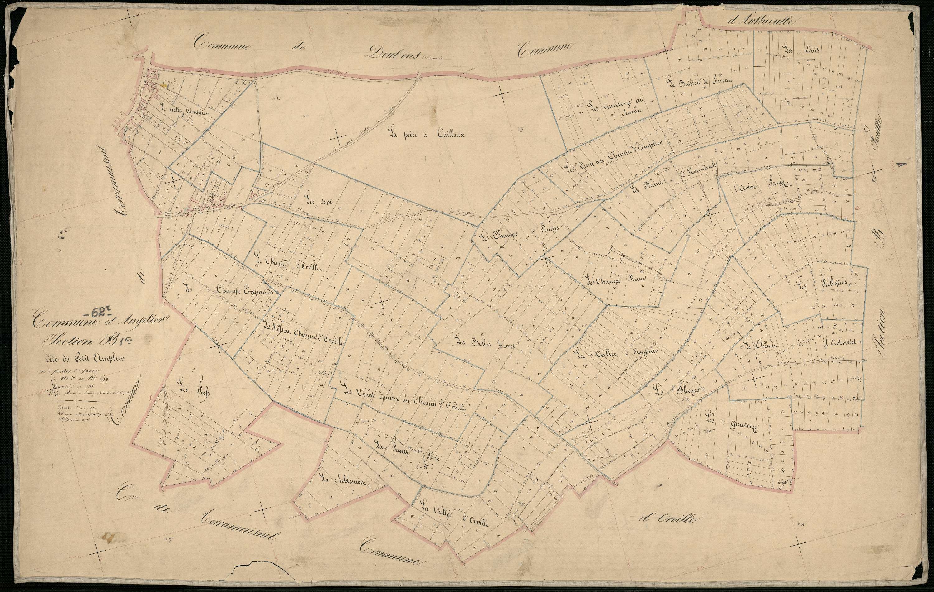 Amplier - Section B, 1re feuille