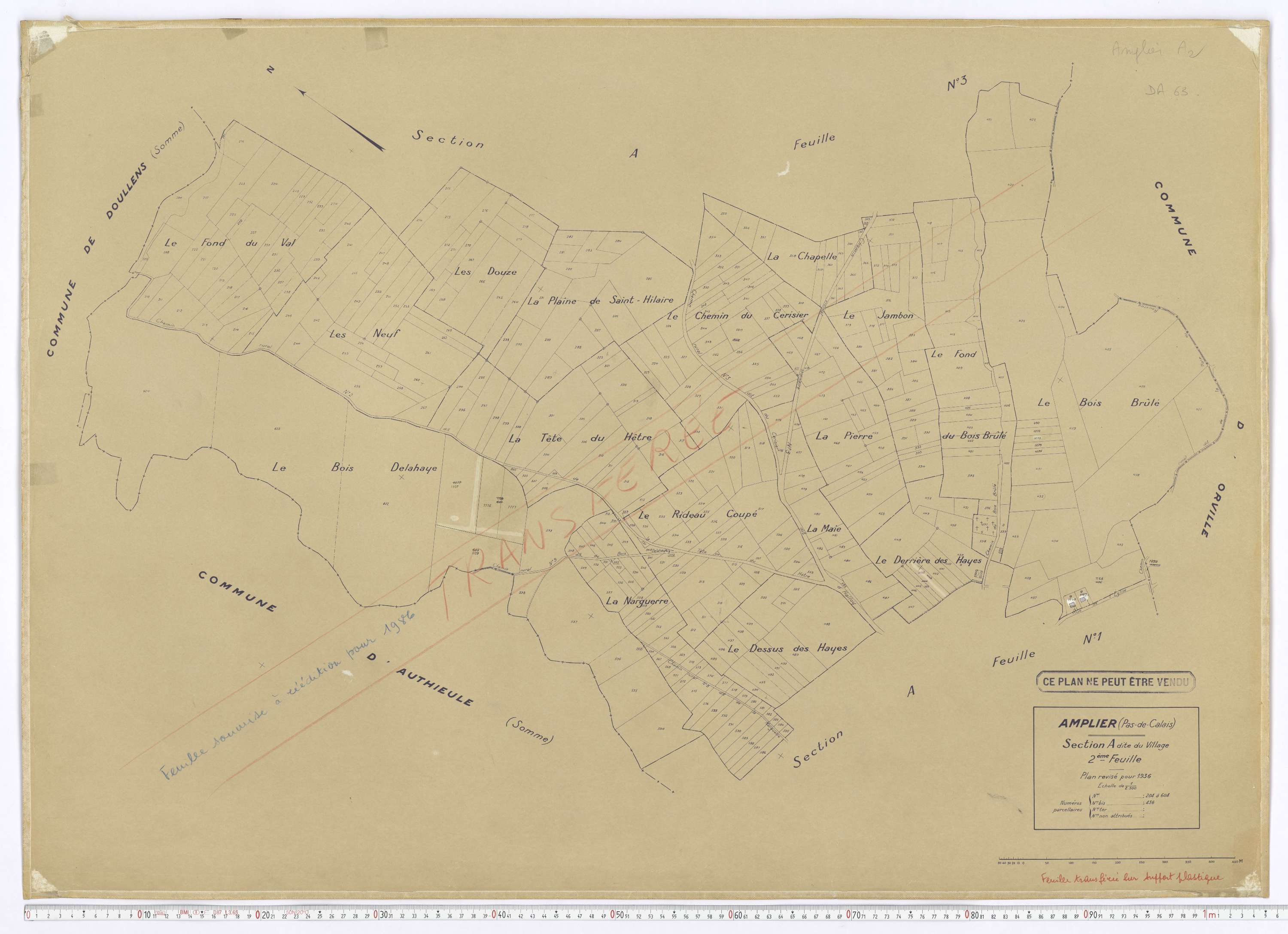 Amplier - Section A, feuille 2.