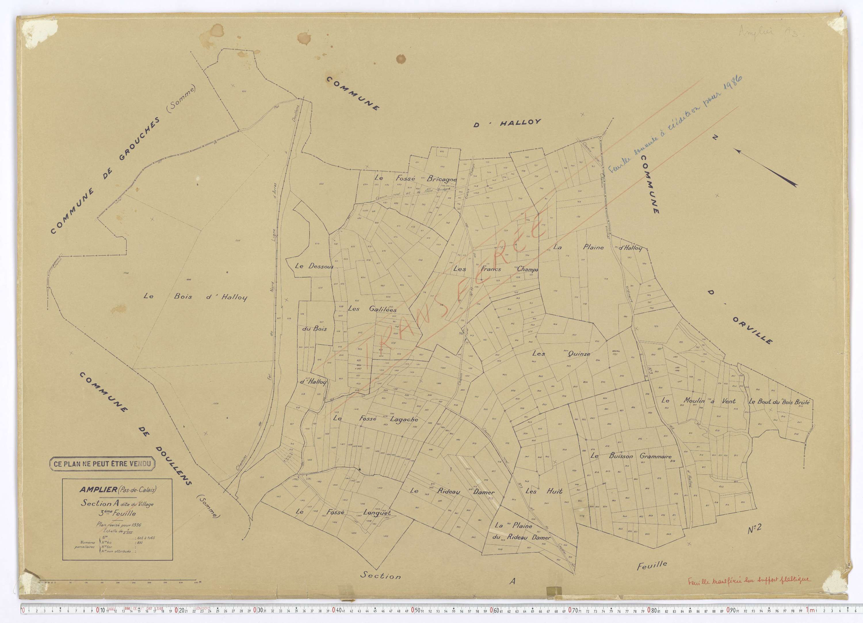 Amplier - Section A, feuille 3.