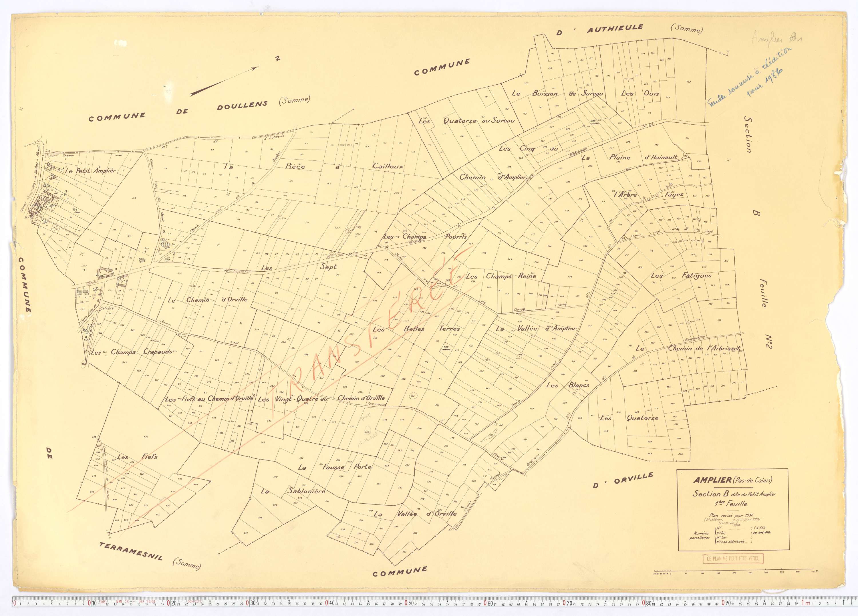 Amplier - Section B, feuille 1.