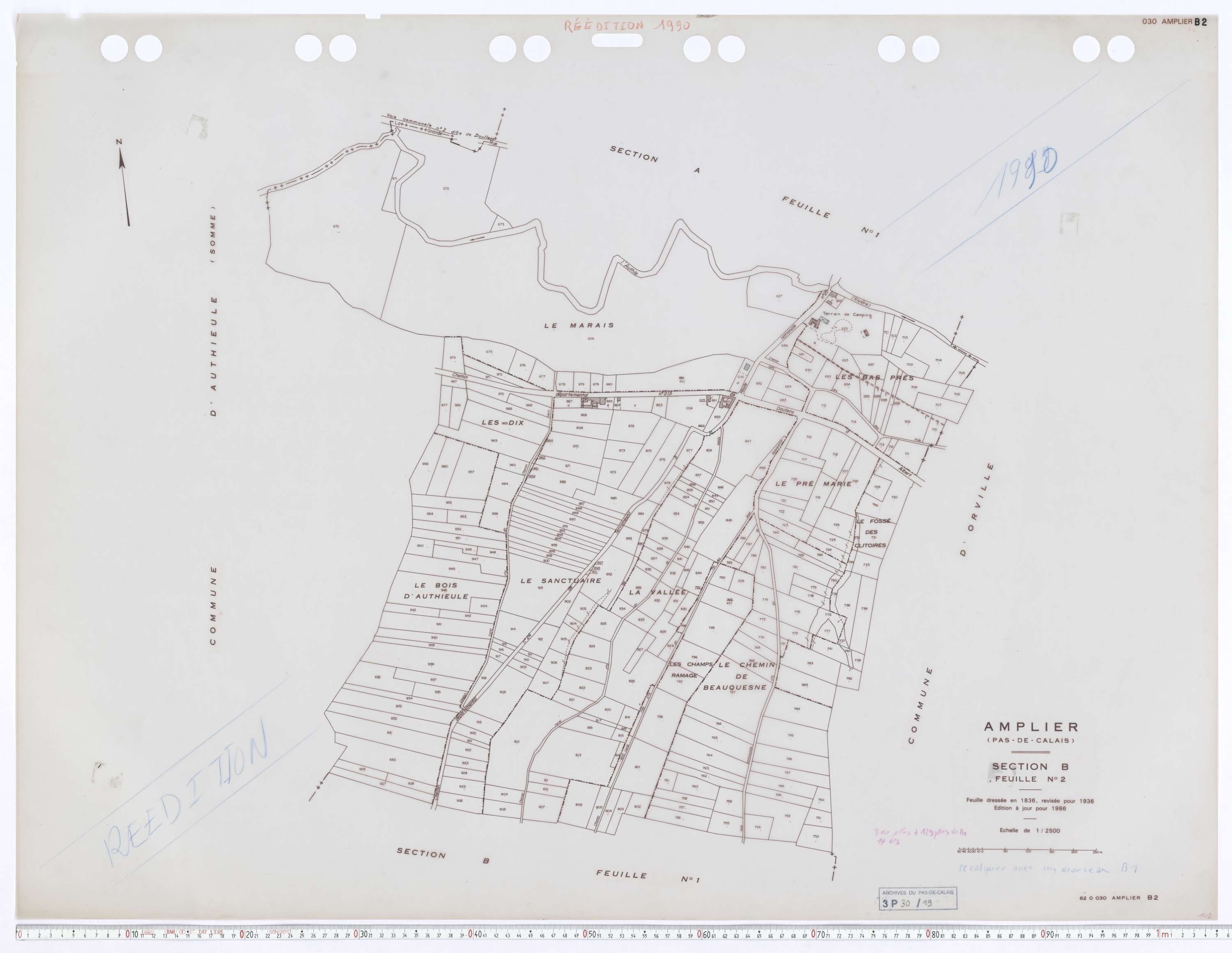 Amplier - Section B, feuille 2.
