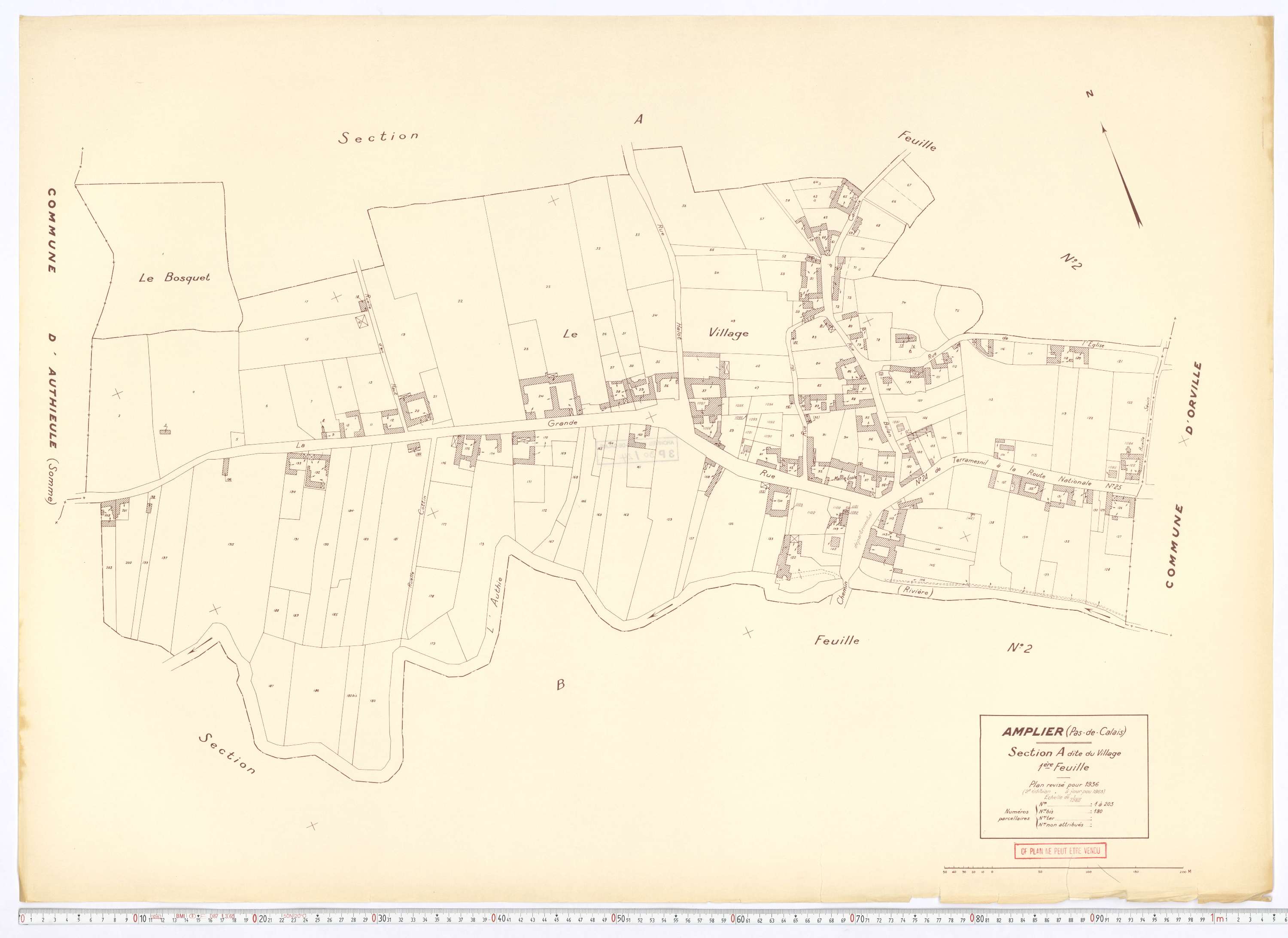 Amplier - Section A, feuille 1.