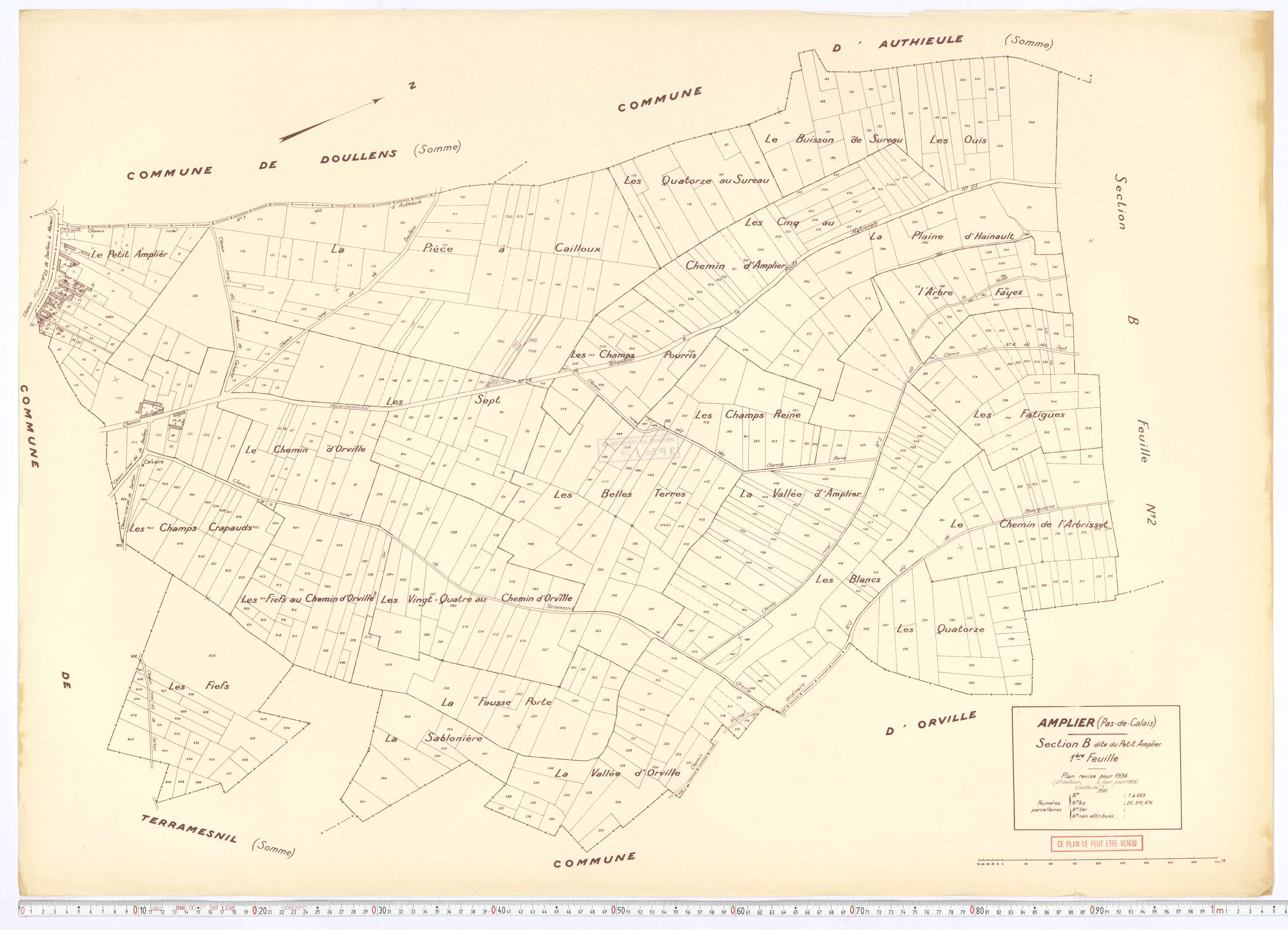 Amplier - Section B, feuille 1.