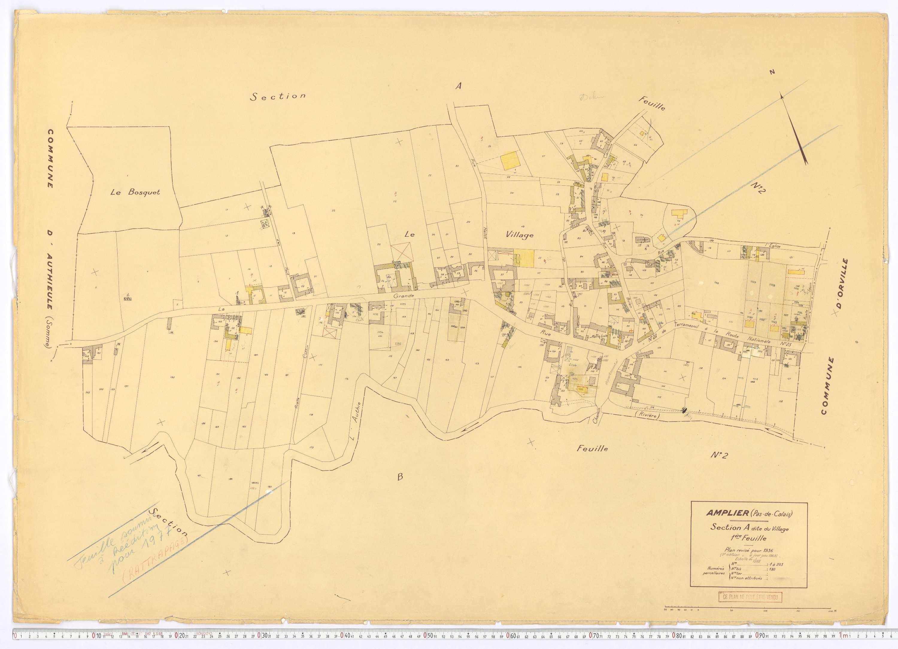 Amplier - Section A, feuille 1.