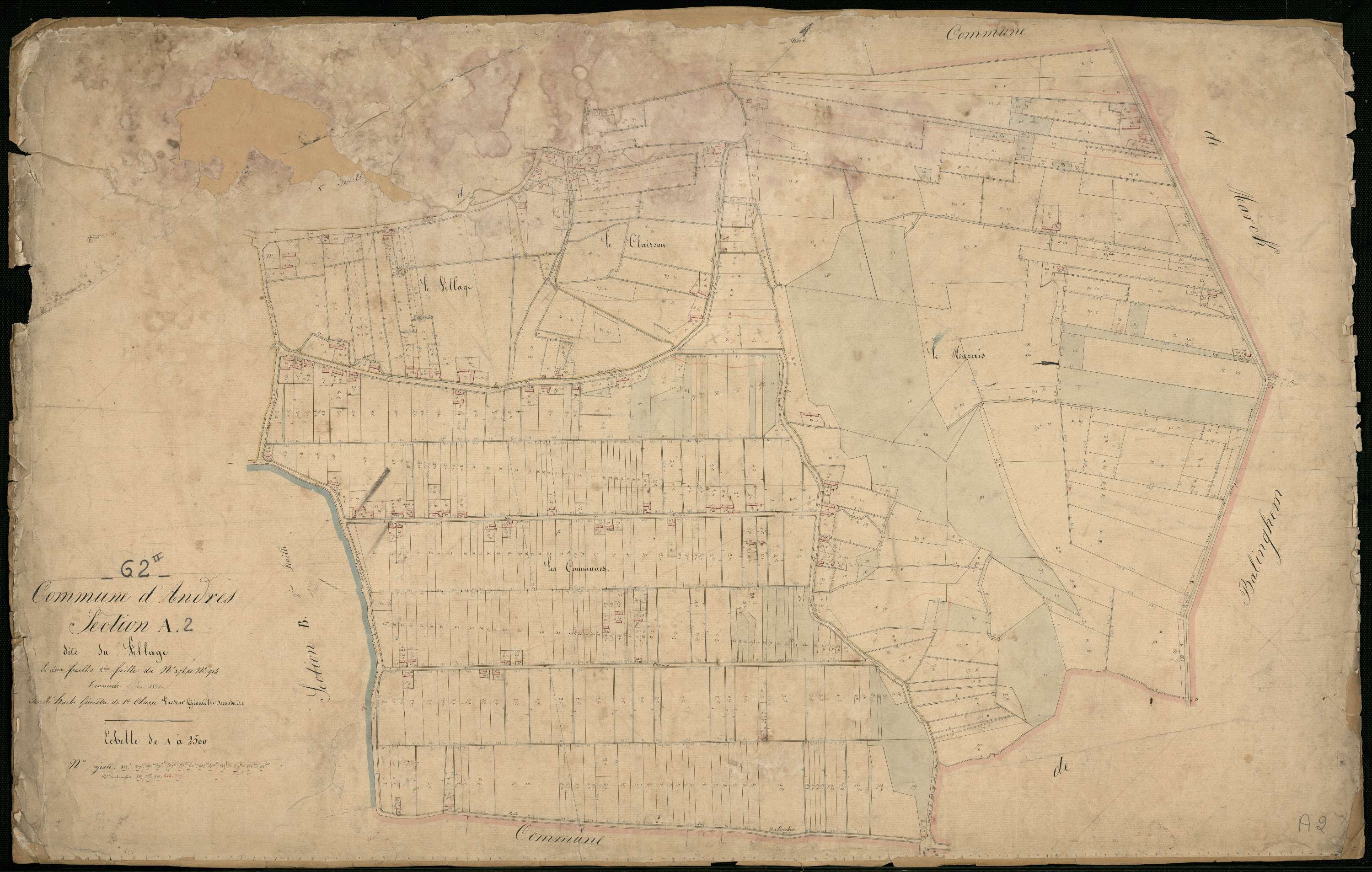 Andres - Section A, 2e feuille