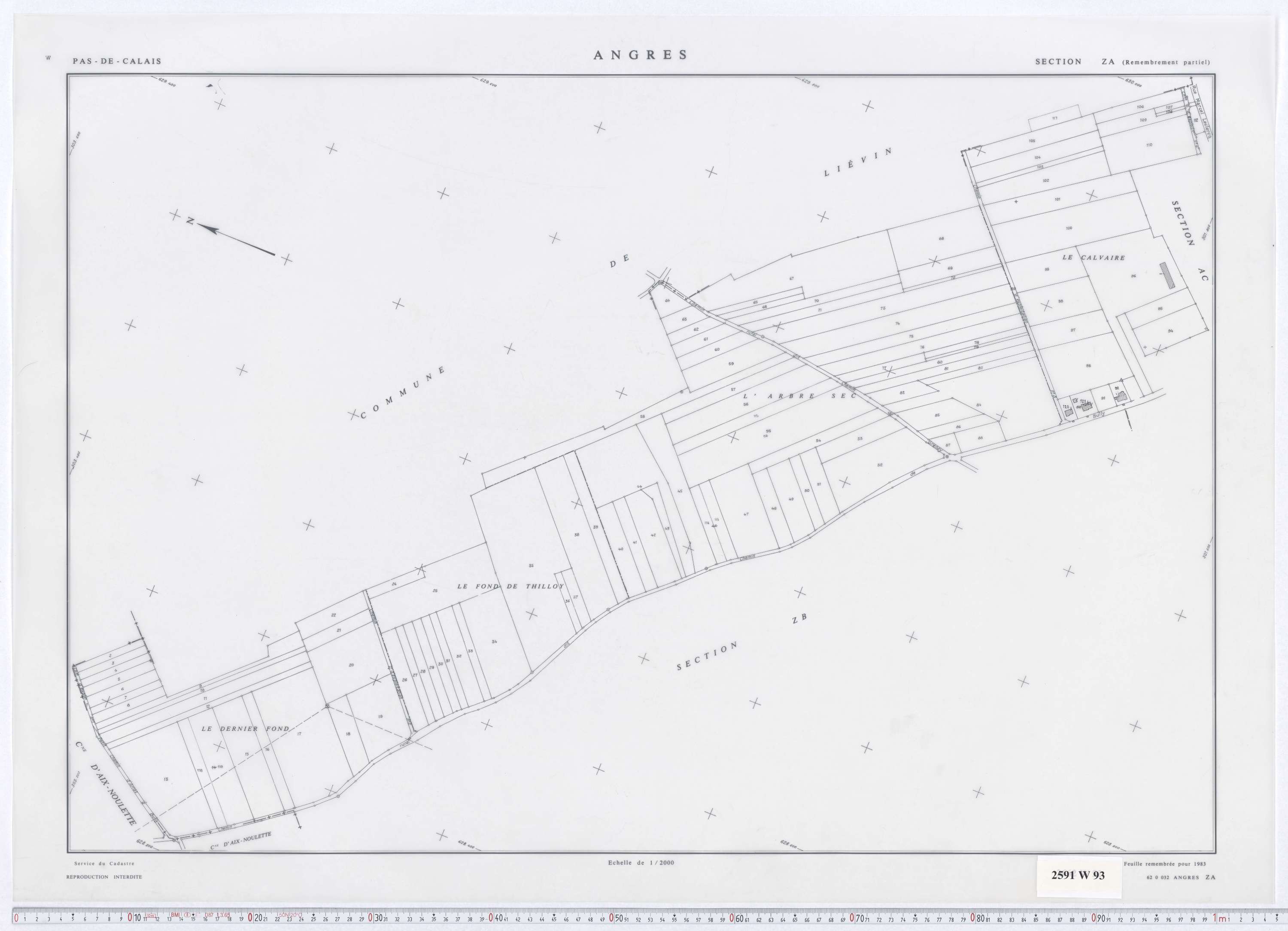 Angres - Section ZA.