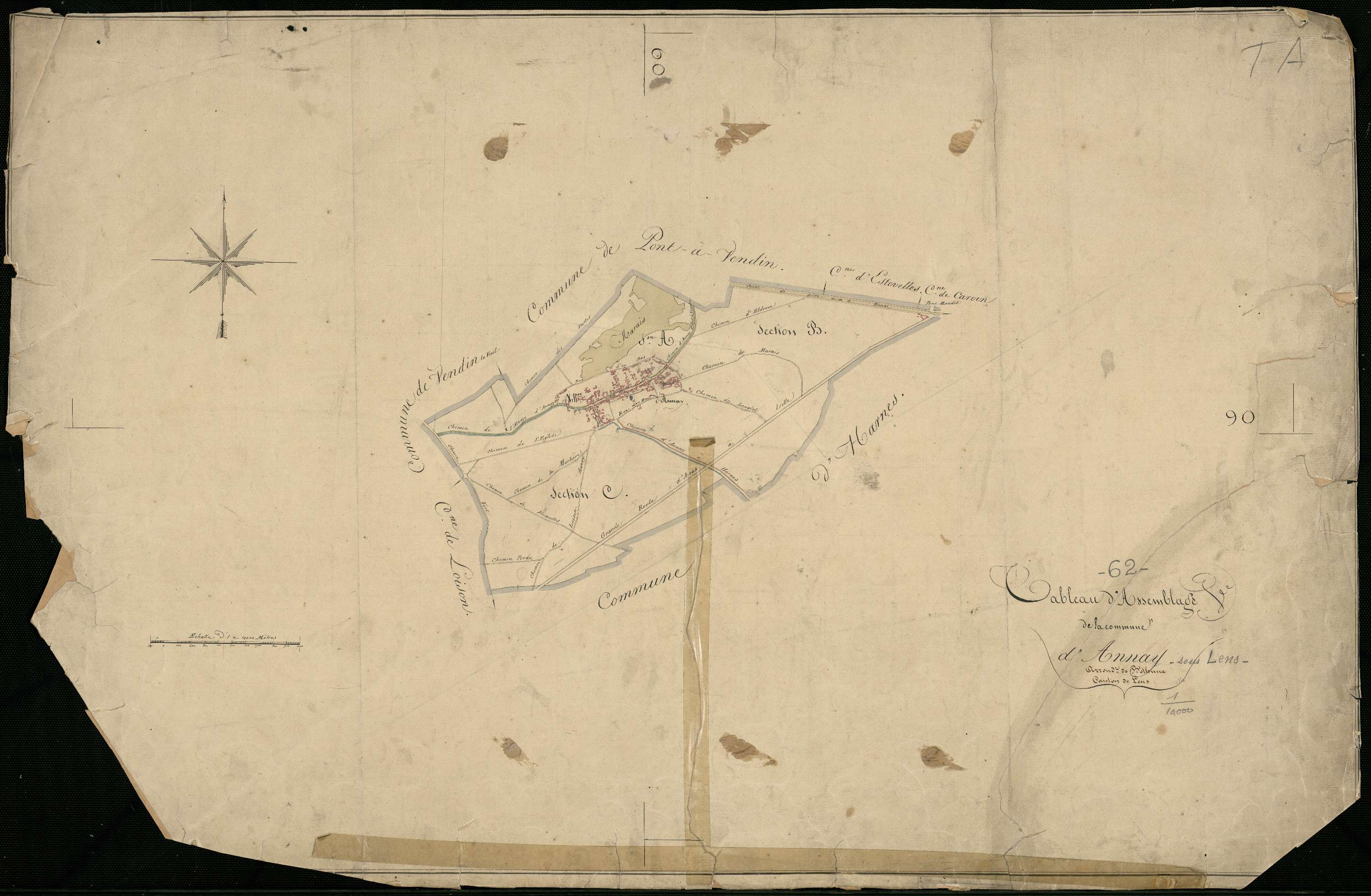 Annay - Tableau d'assemblage