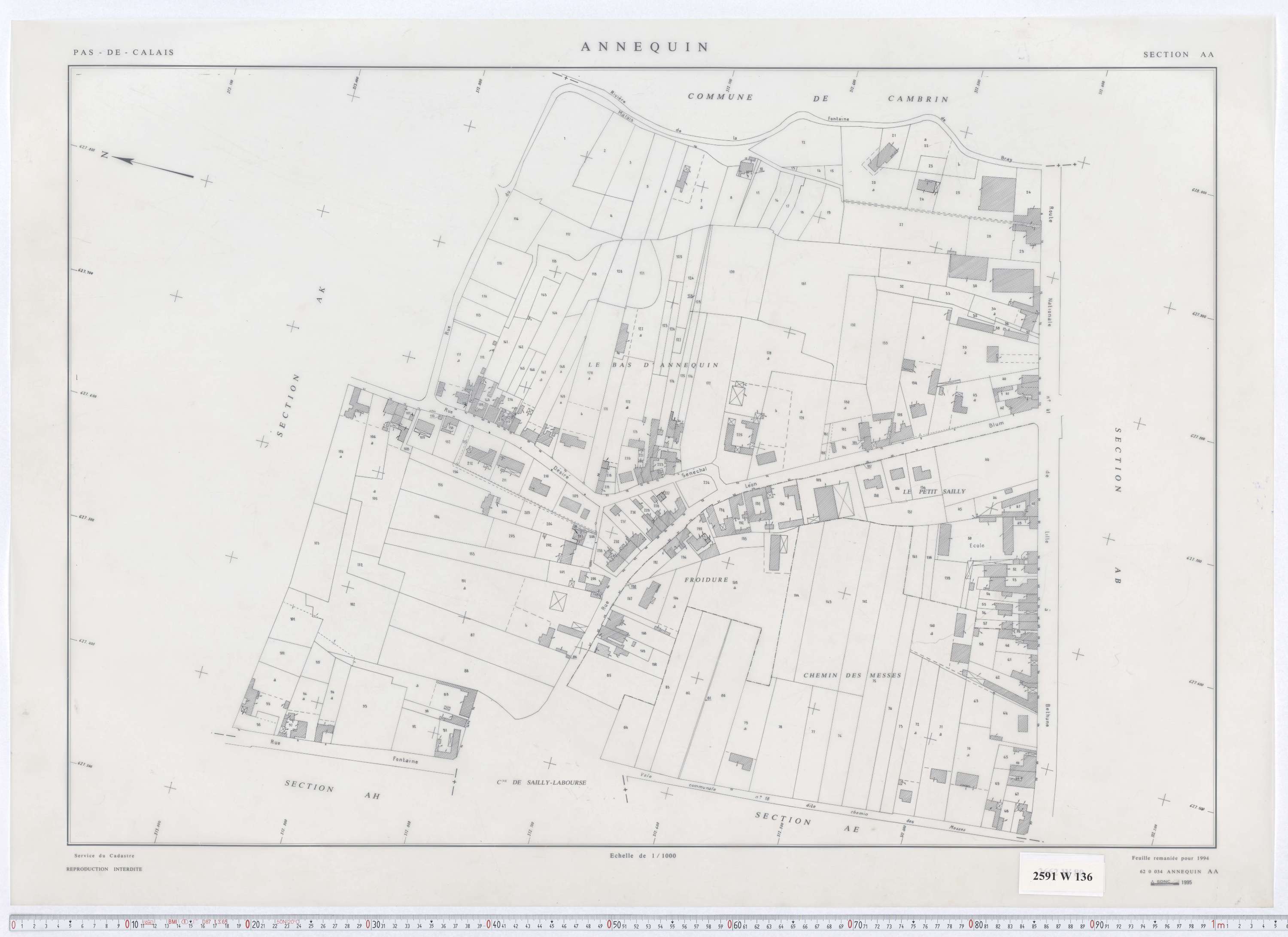 Annequin - Section AA.