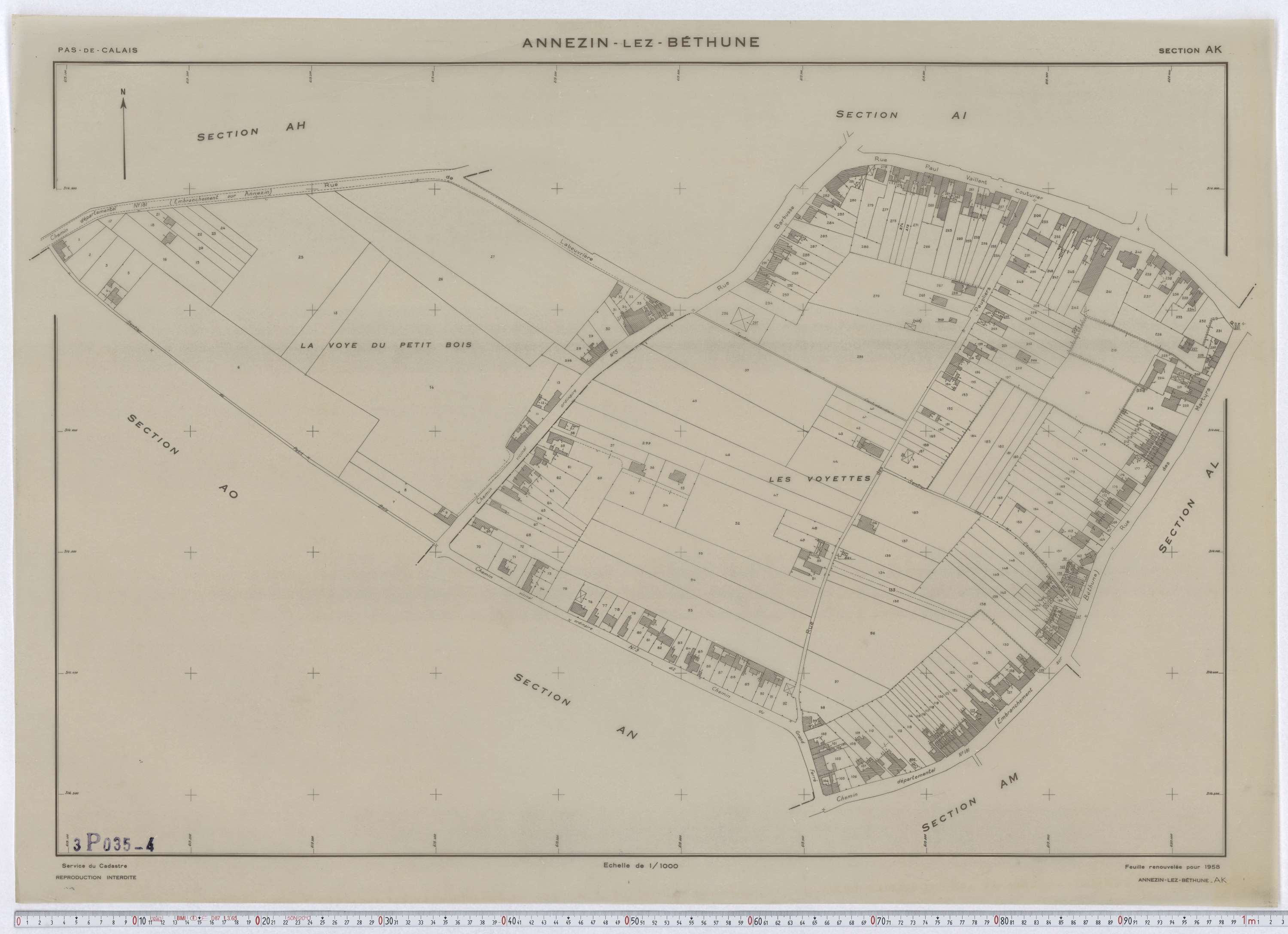 Annezin - Section AK.