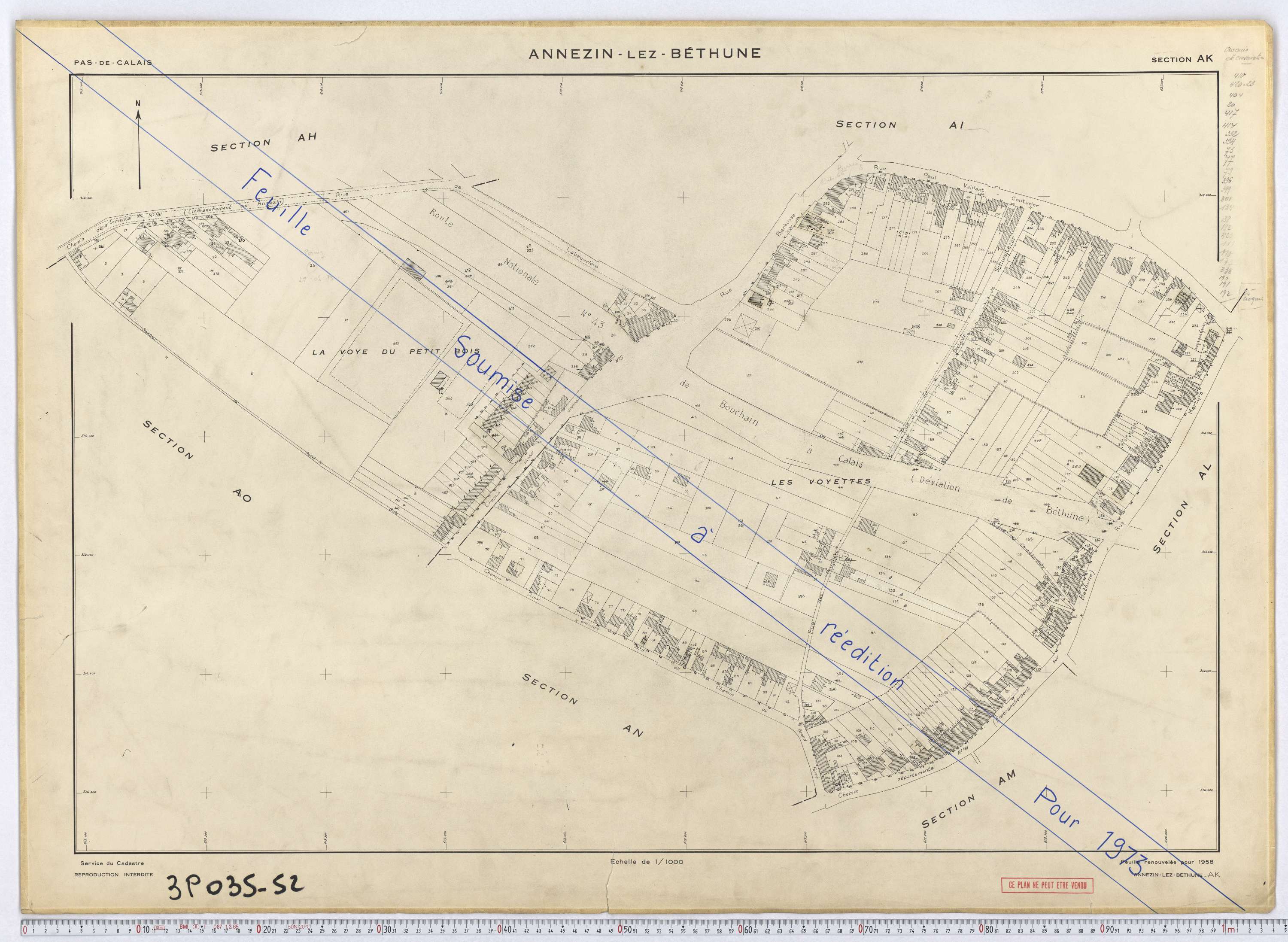 Annezin - Section AK.