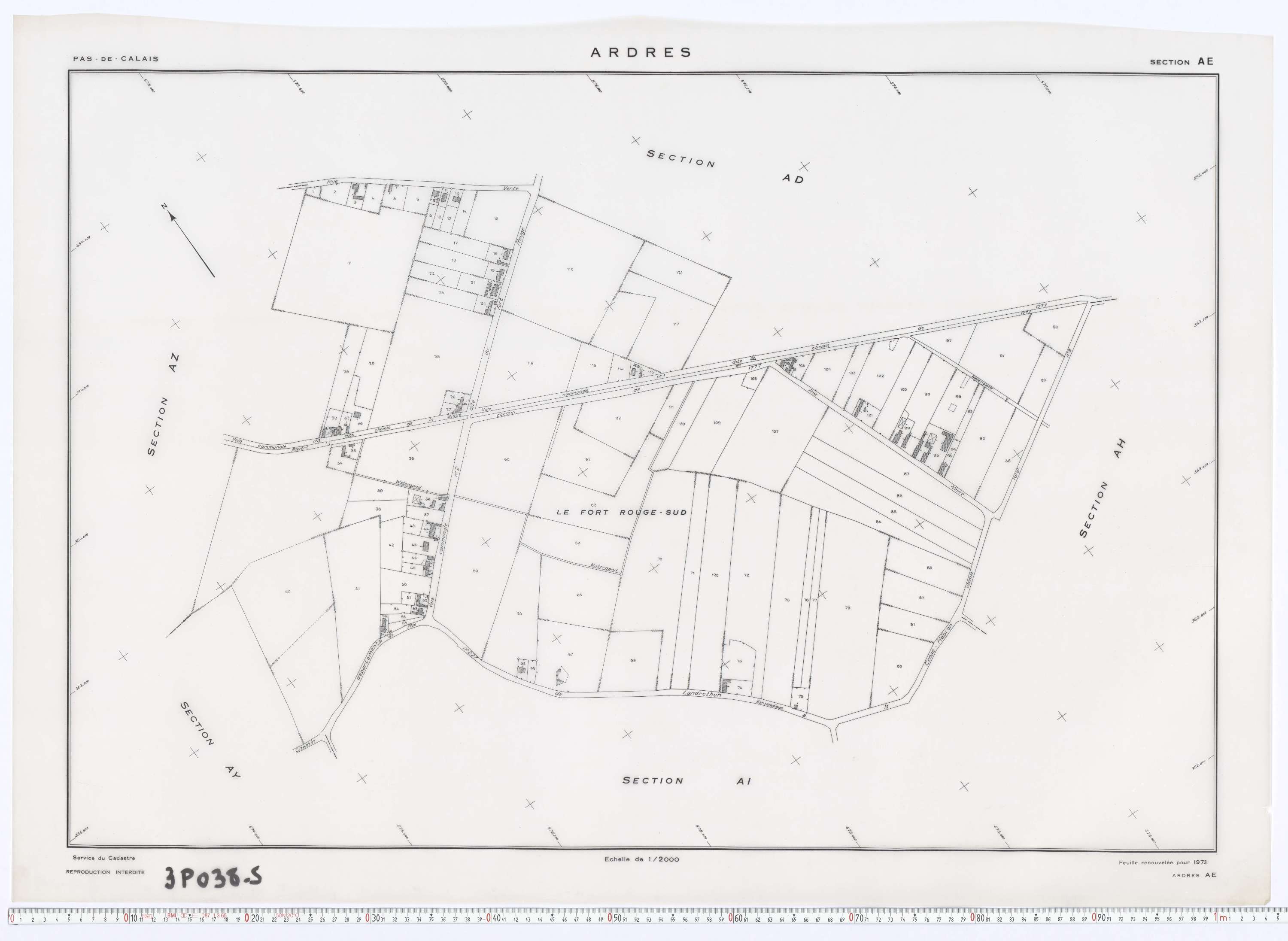Ardres - Section AE.