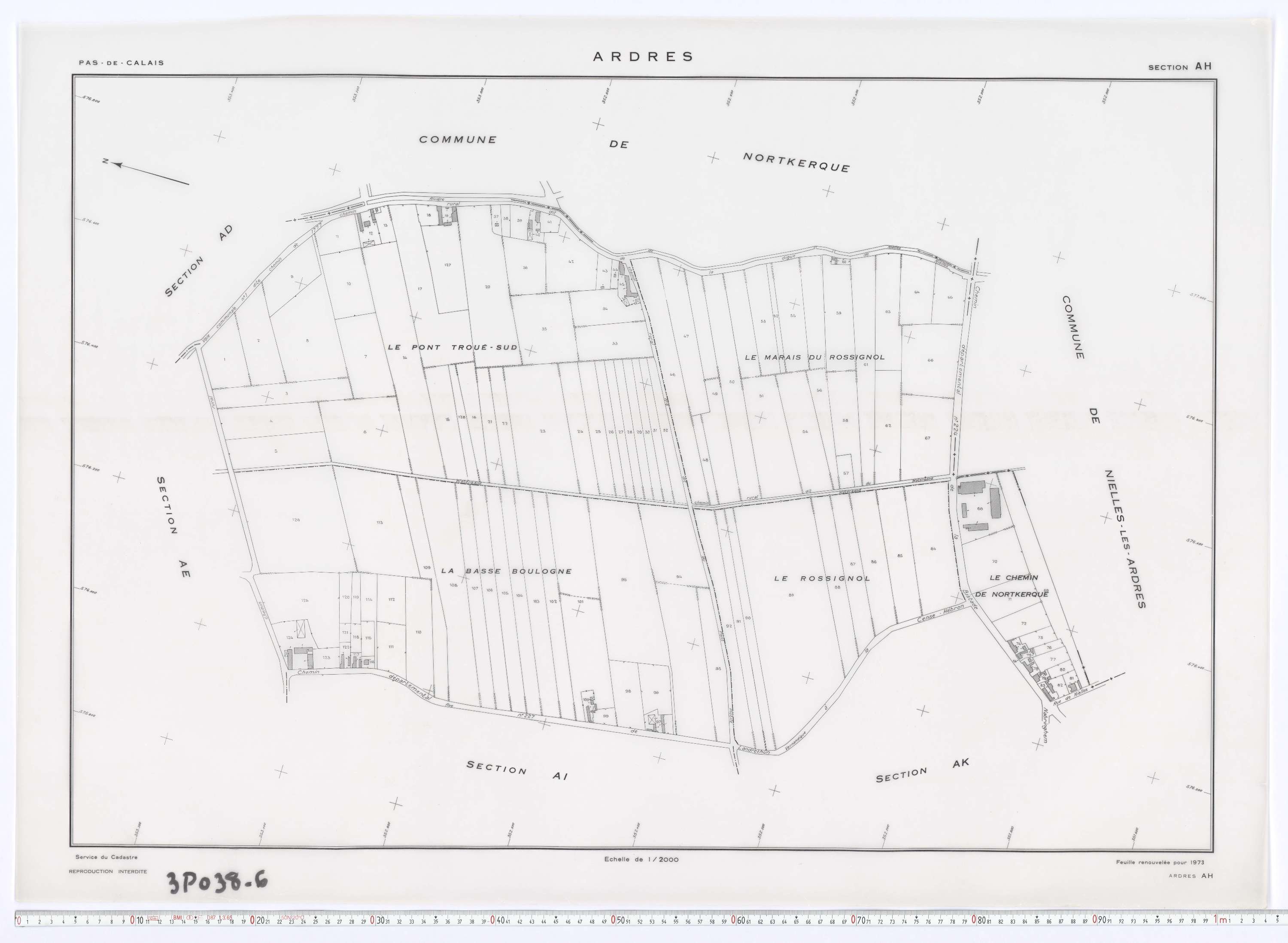 Ardres - Section AH.
