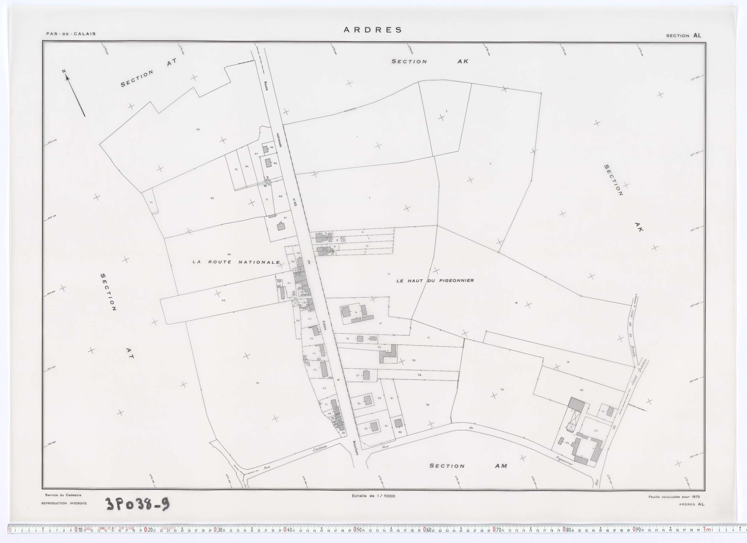 Ardres - Section AL.