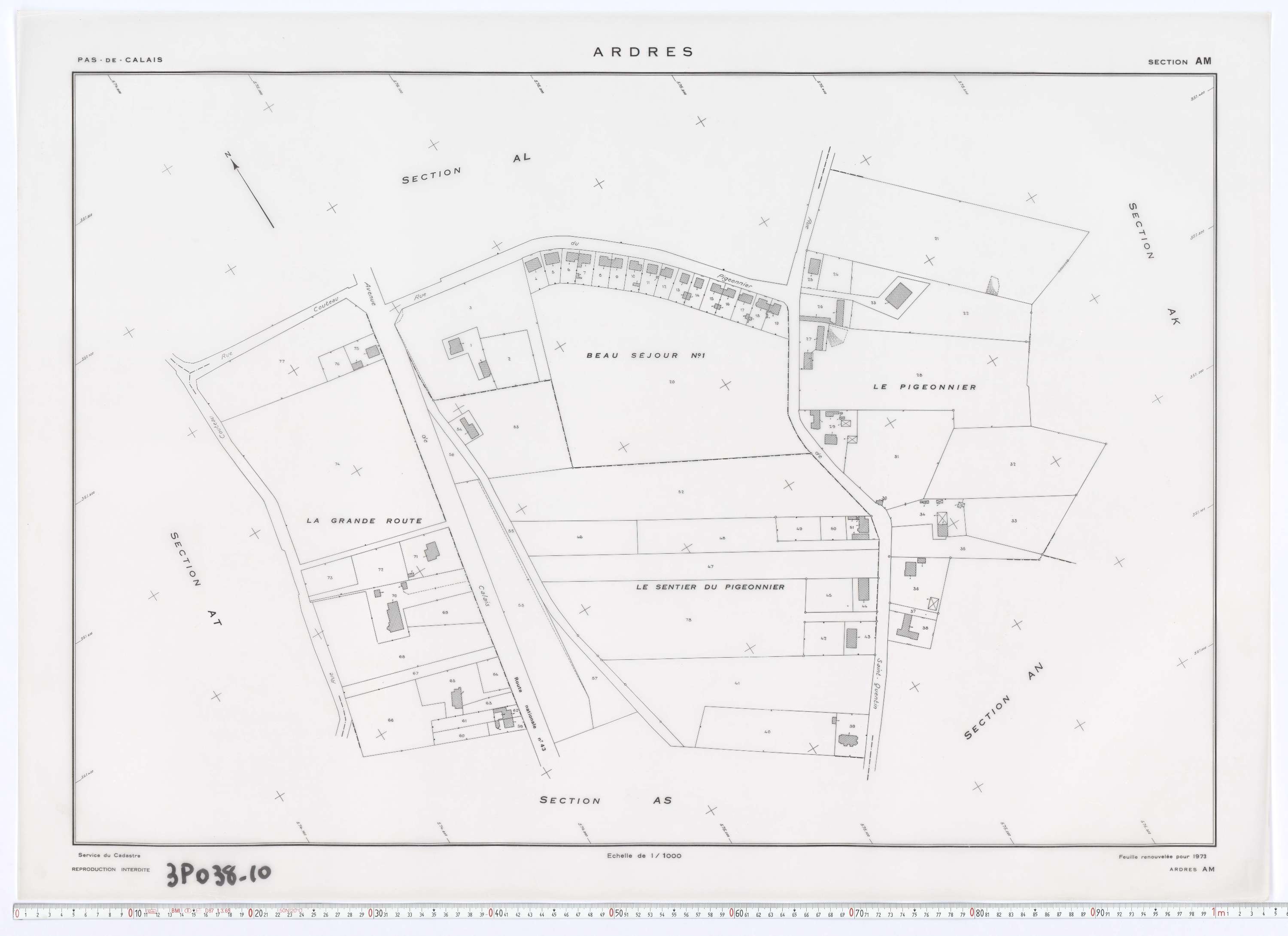 Ardres - Section AM.