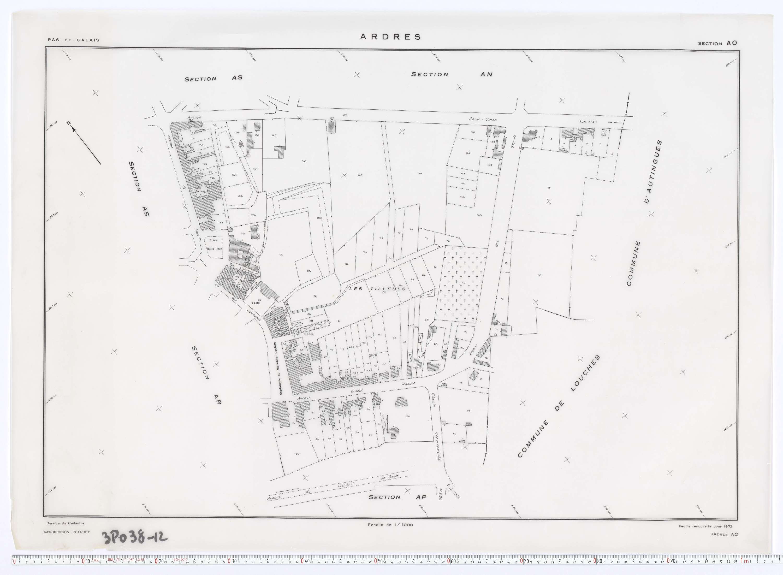 Ardres - Section AO.