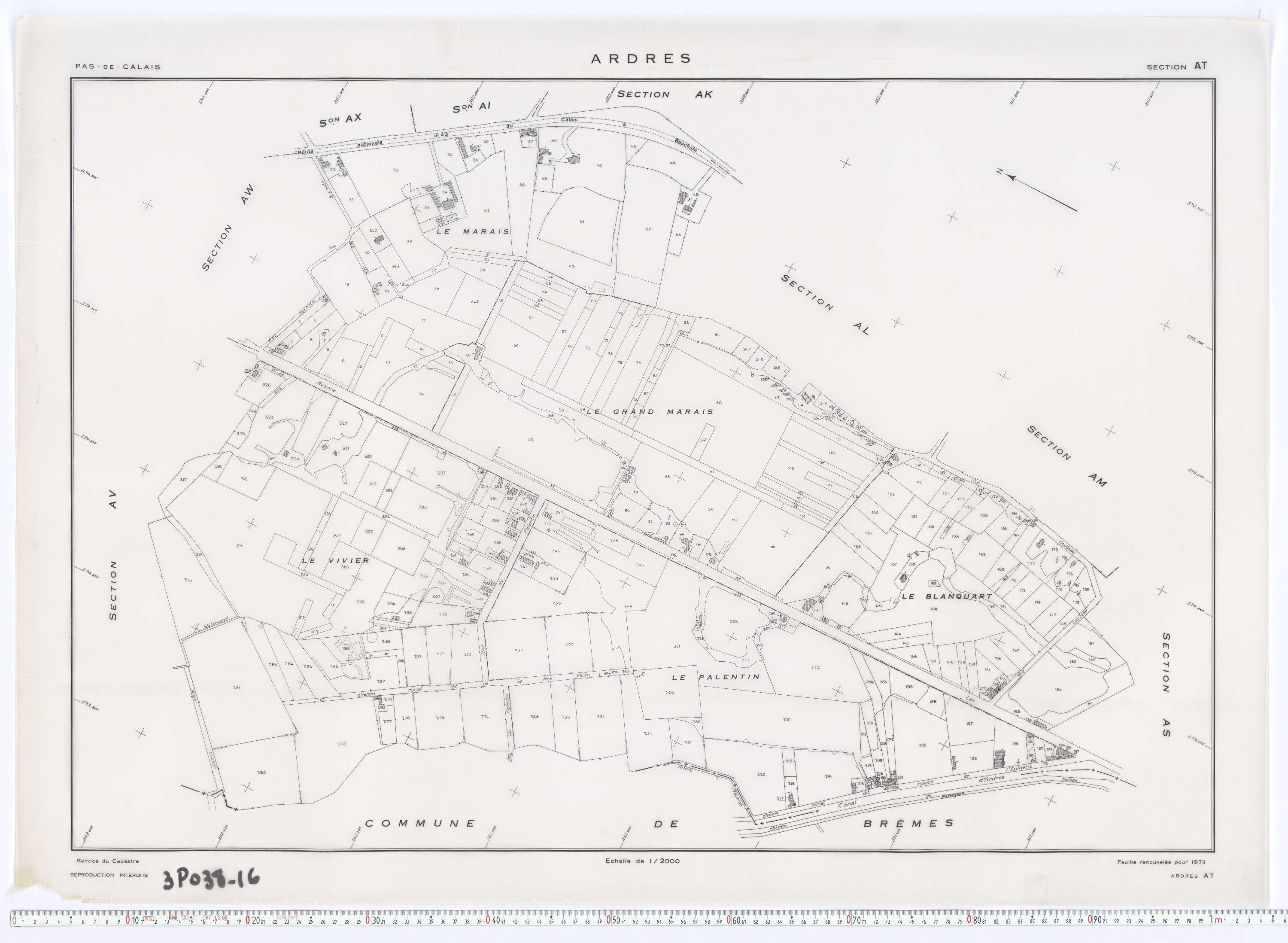 Ardres - Section AT.