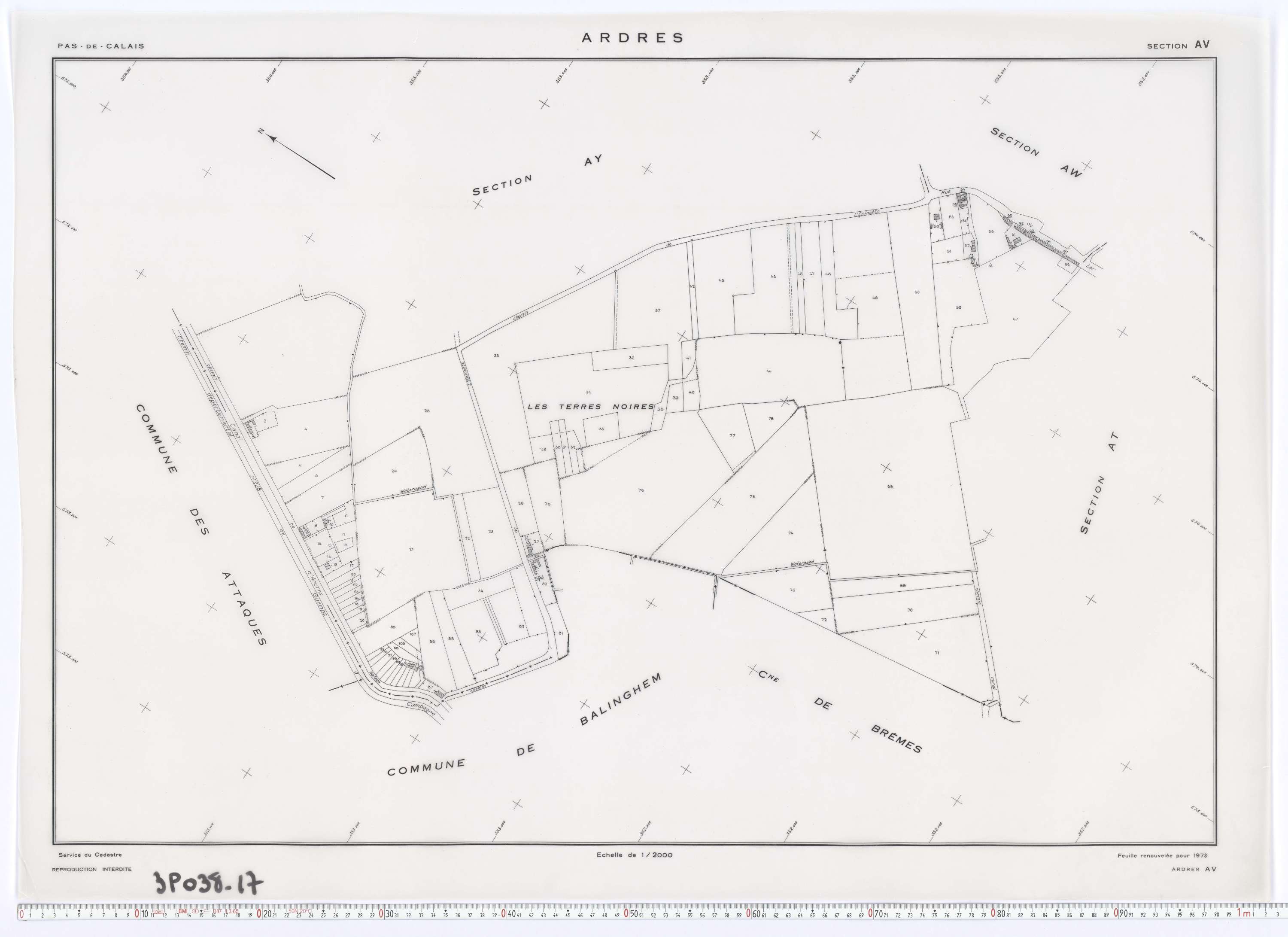 Ardres - Section AV.