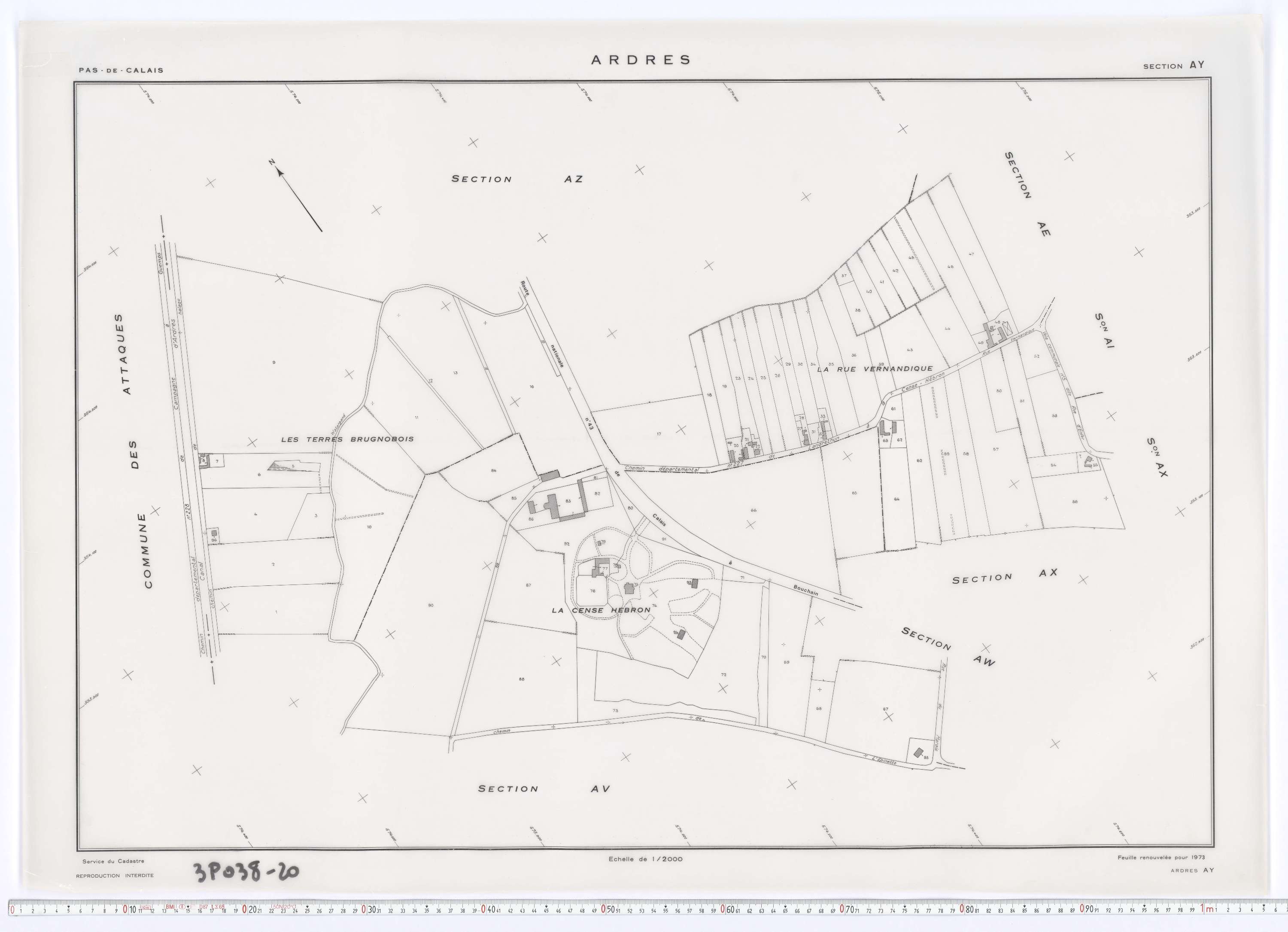 Ardres - Section AY.