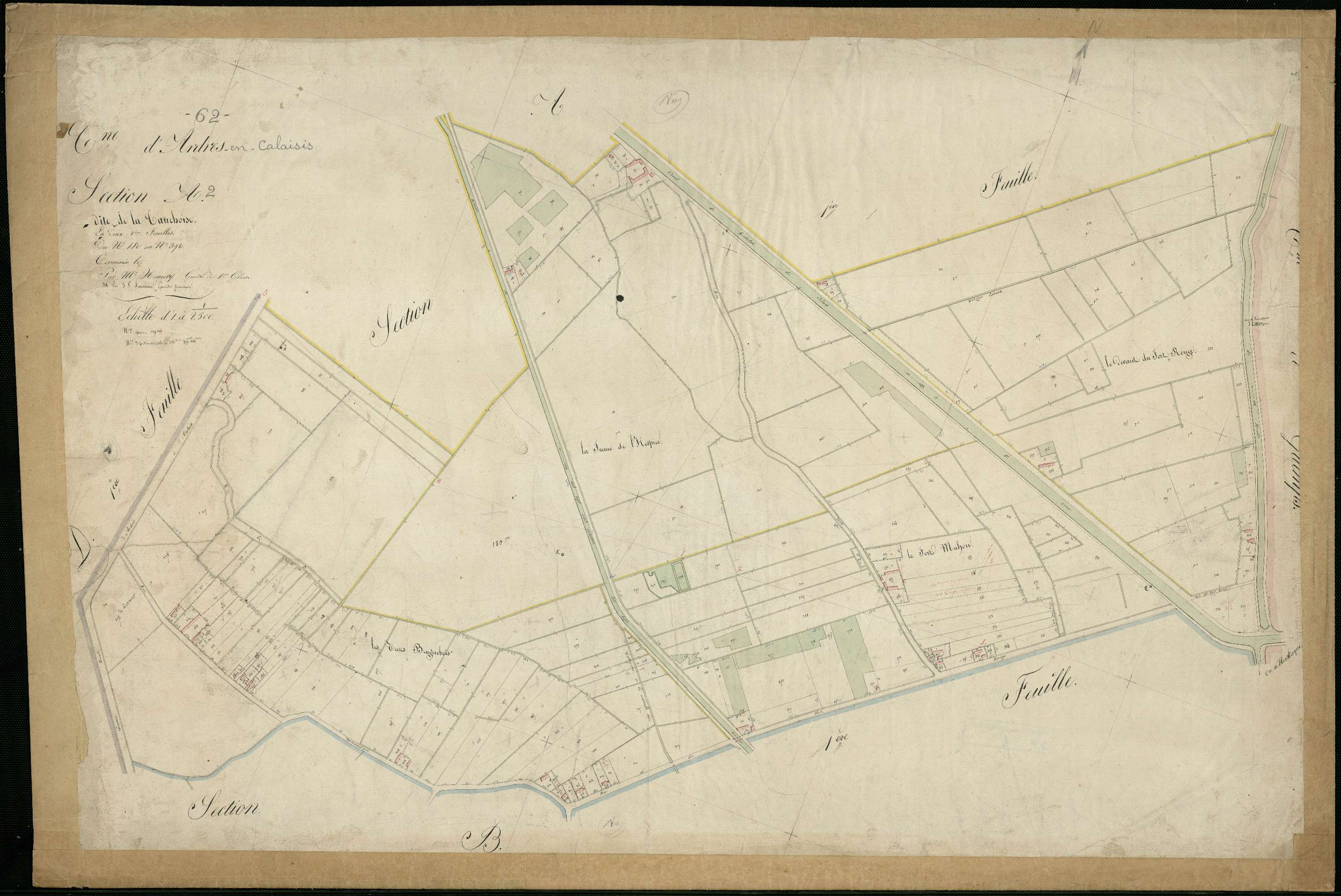 Ardres - Section A, 2e feuille