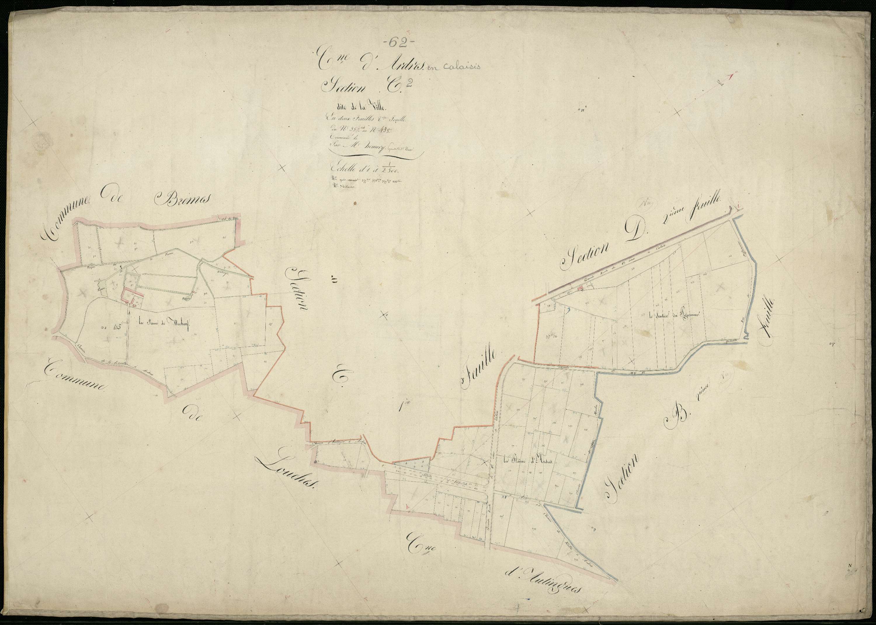Ardres - Section C, 2e feuille